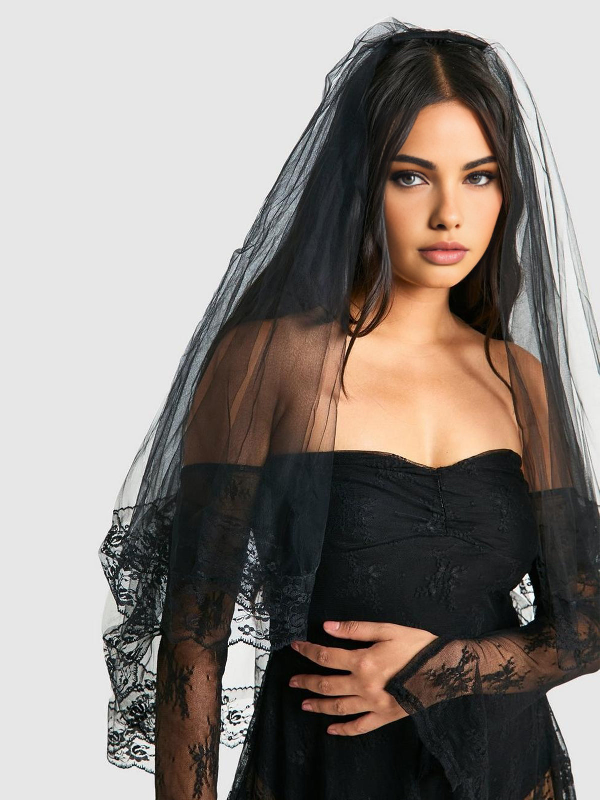 Halloween Ghost Bridal Veil-Chicvia