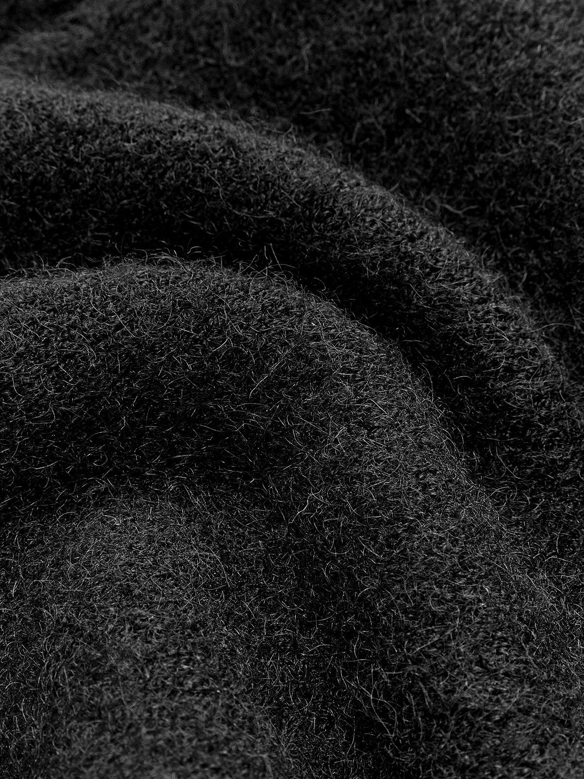 Cable Knit-Trim Breasted Cardigan-Chicvia