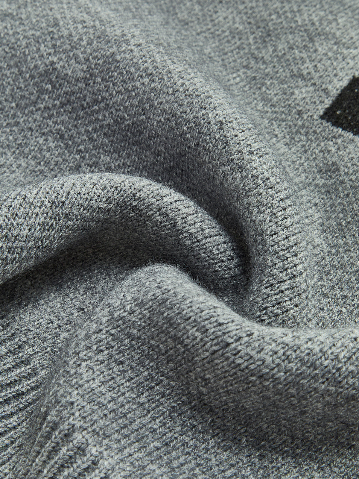 Letter Printed Loose Sweater-Chicvia