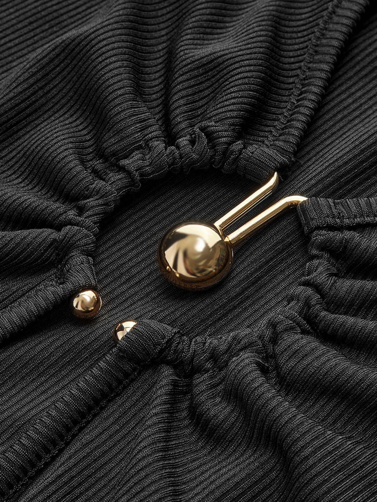 Cutout Hoop-Ring Glamorous Bodysuit-Chicvia