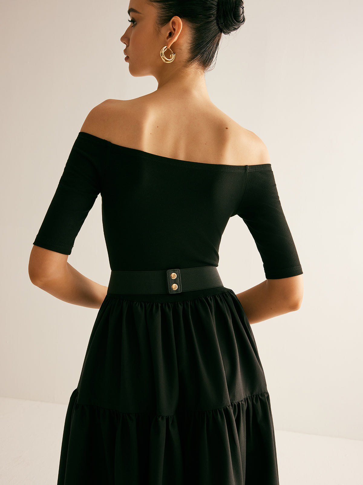 Elastic Fish Scale Belt-Chicvia