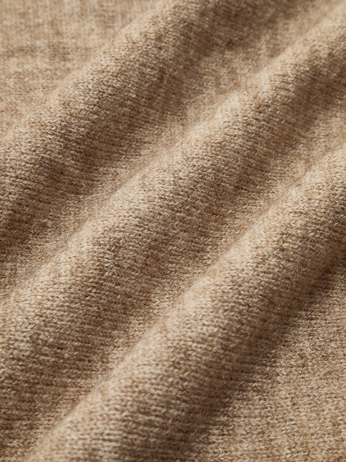 Plain Turtleneck Knit Pants Set-Chicvia