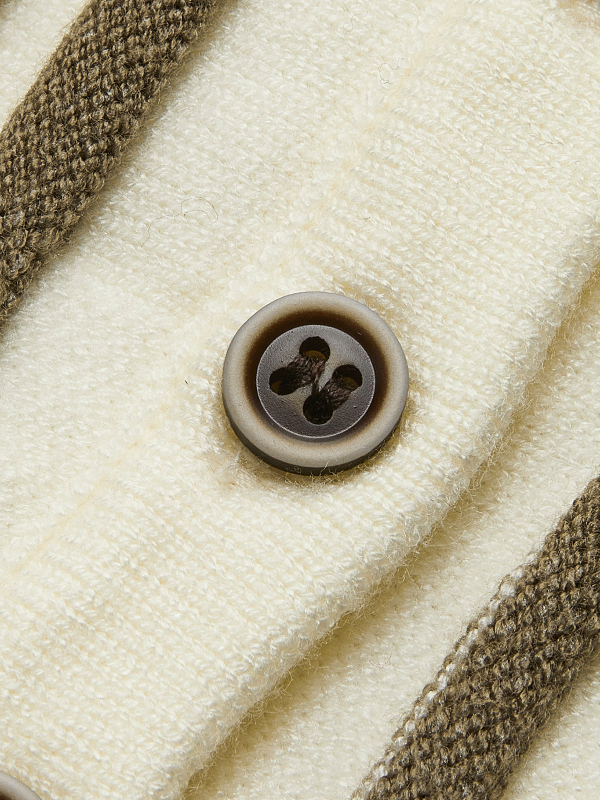 Pinstripe Button Slim Cardigan-Chicvia