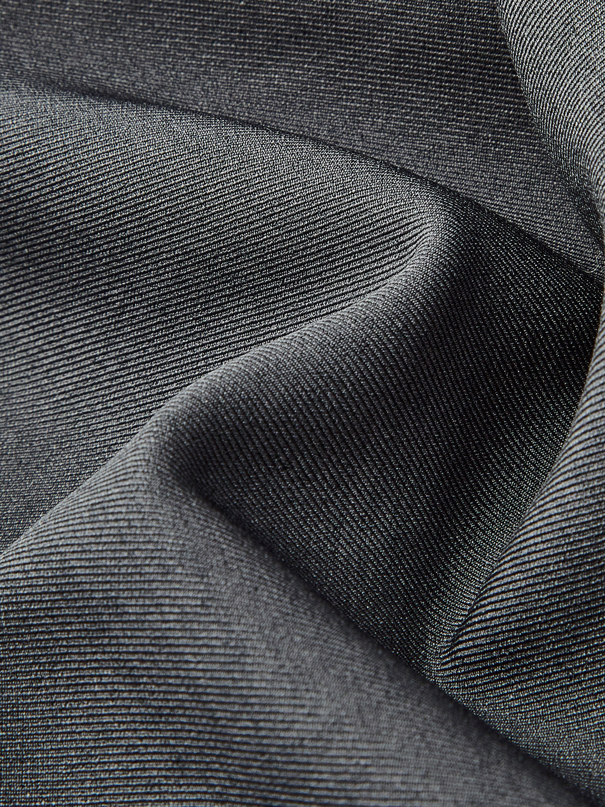 Contrast Trim Pleated Draped Pants-Chicvia