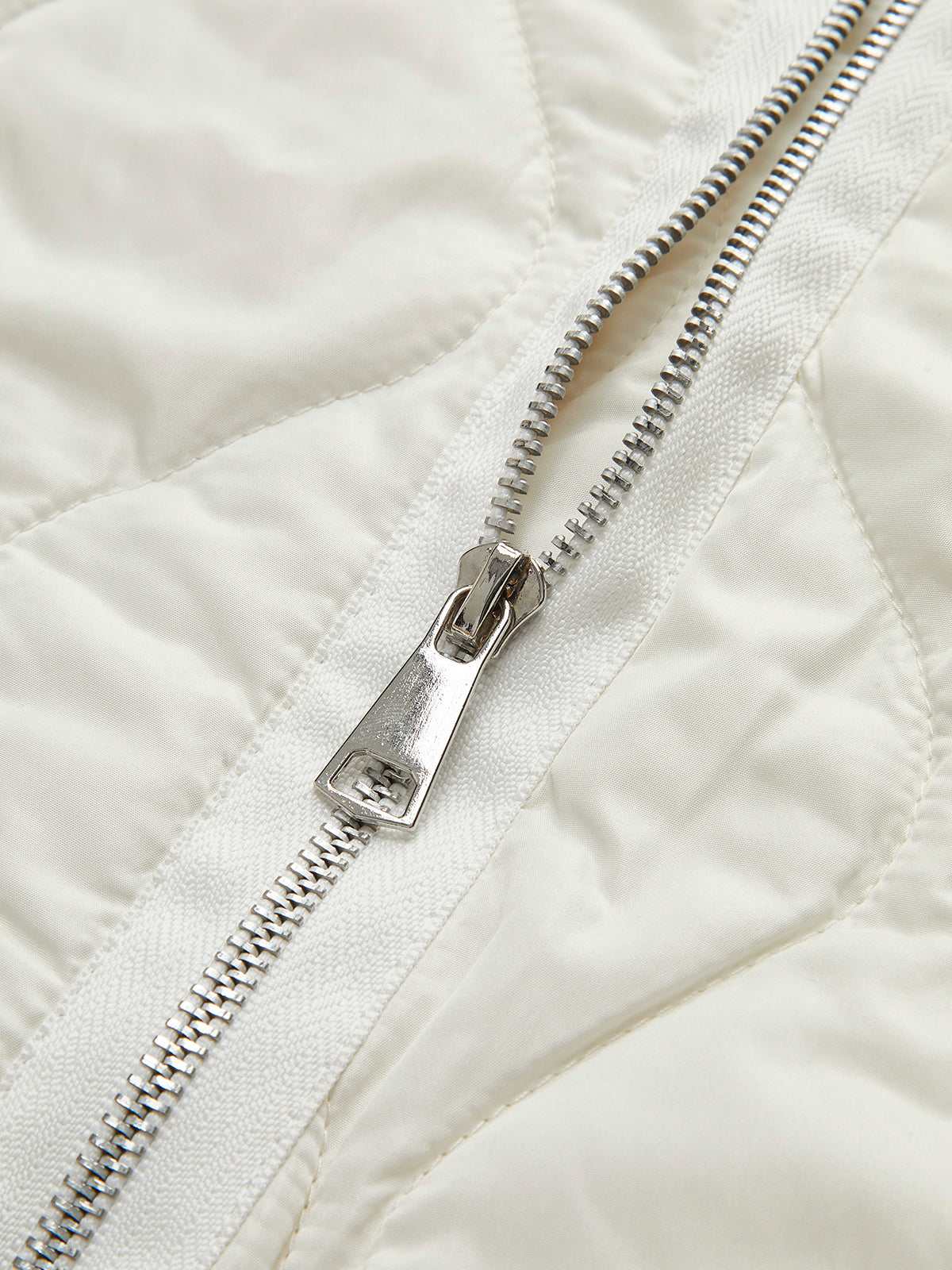 Button-Clasp Neck Panel Knit Outerwear-Chicvia