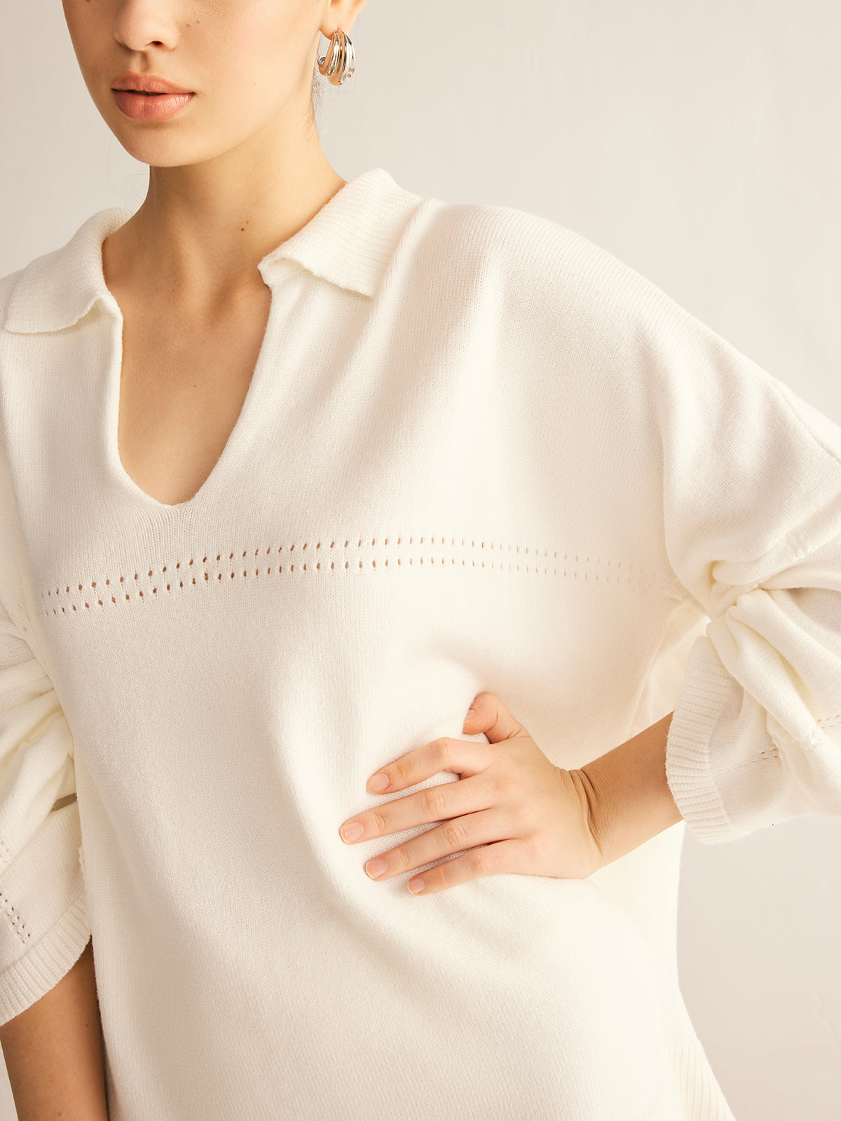 Minimalist Knit Midi Skirt Set-Chicvia