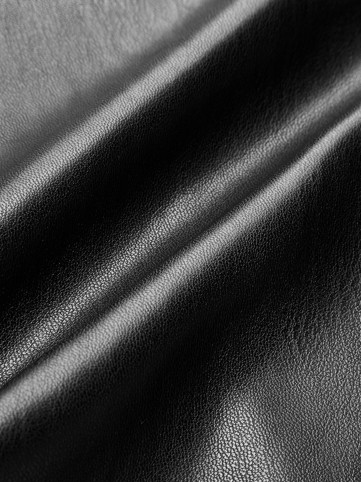 High Waist Faux Leather Pants-Chicvia