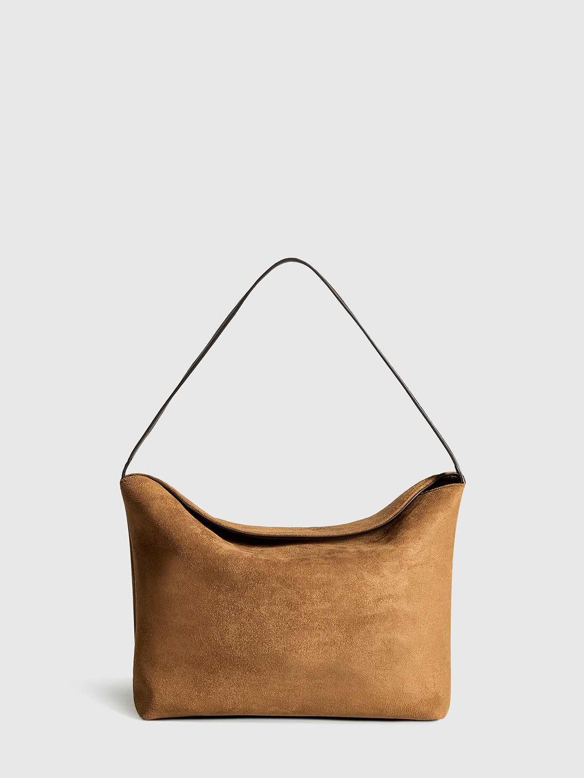 Minimalist Zipper Pillow Shoulder Bag-Chicvia