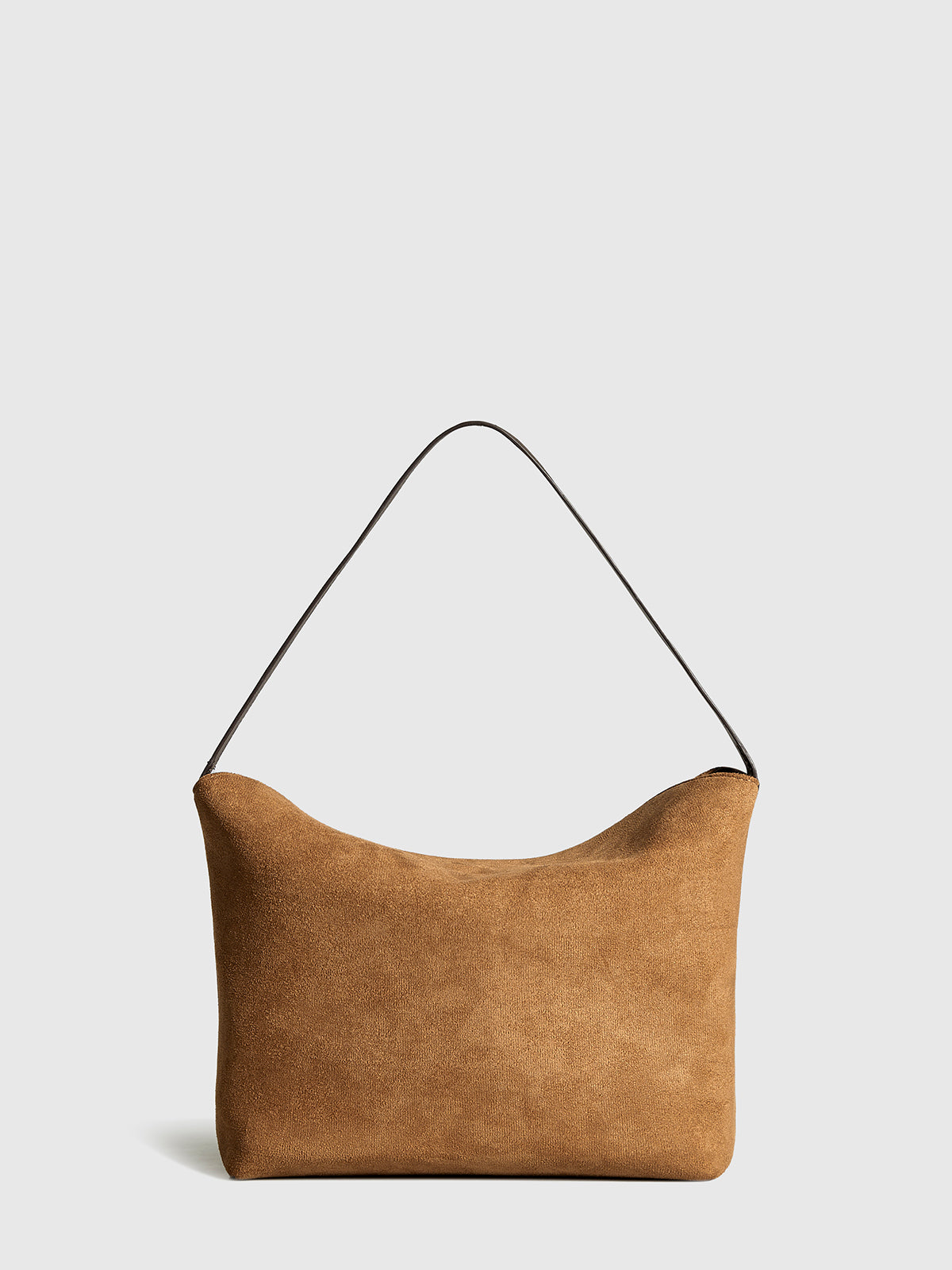 Minimalist Zipper Pillow Shoulder Bag-Chicvia