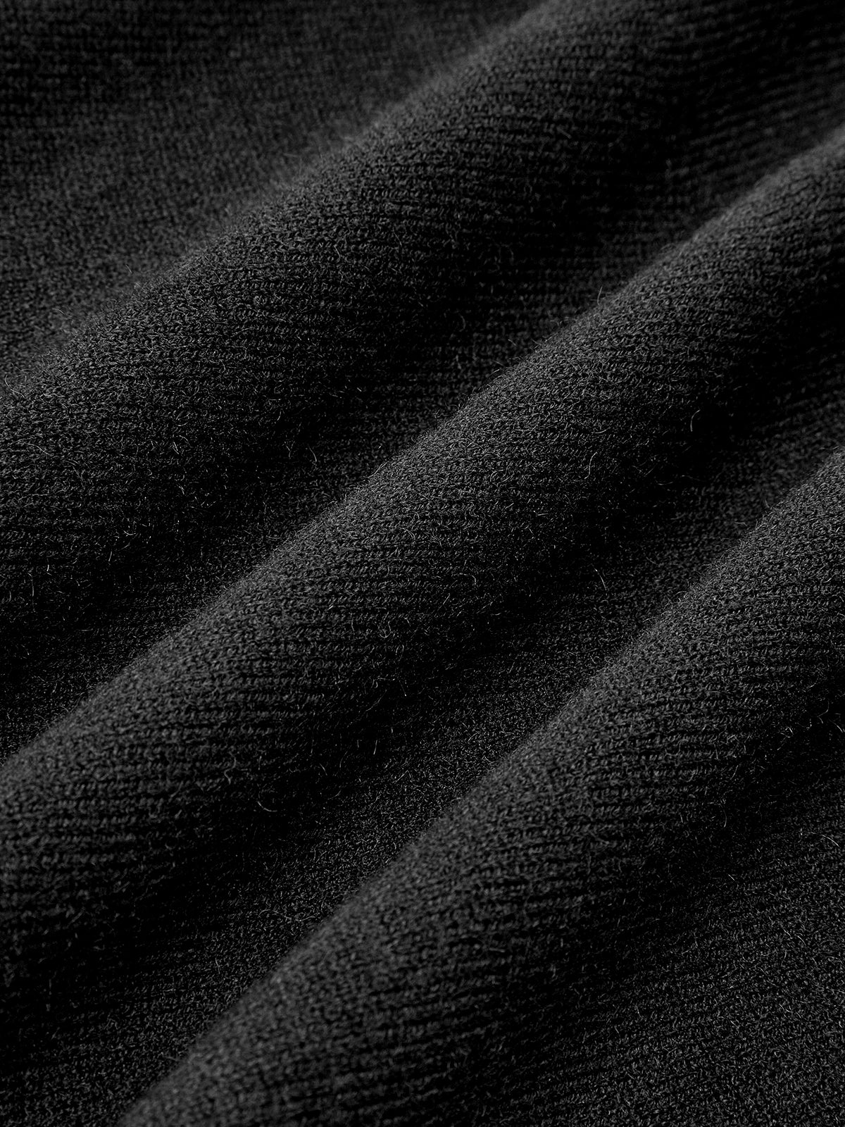 Plain Pleated Sweater Short Dress-Chicvia