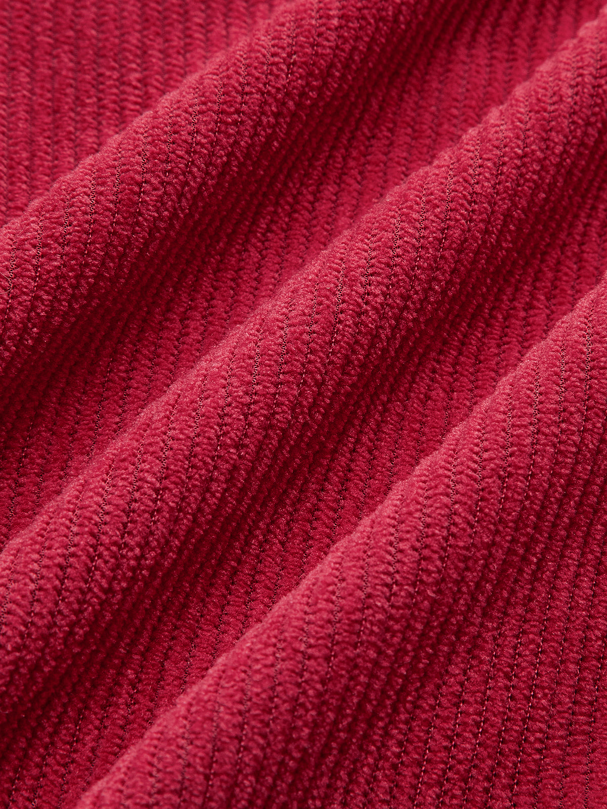 Button-Decor Corduroy Zipper Skort-Chicvia