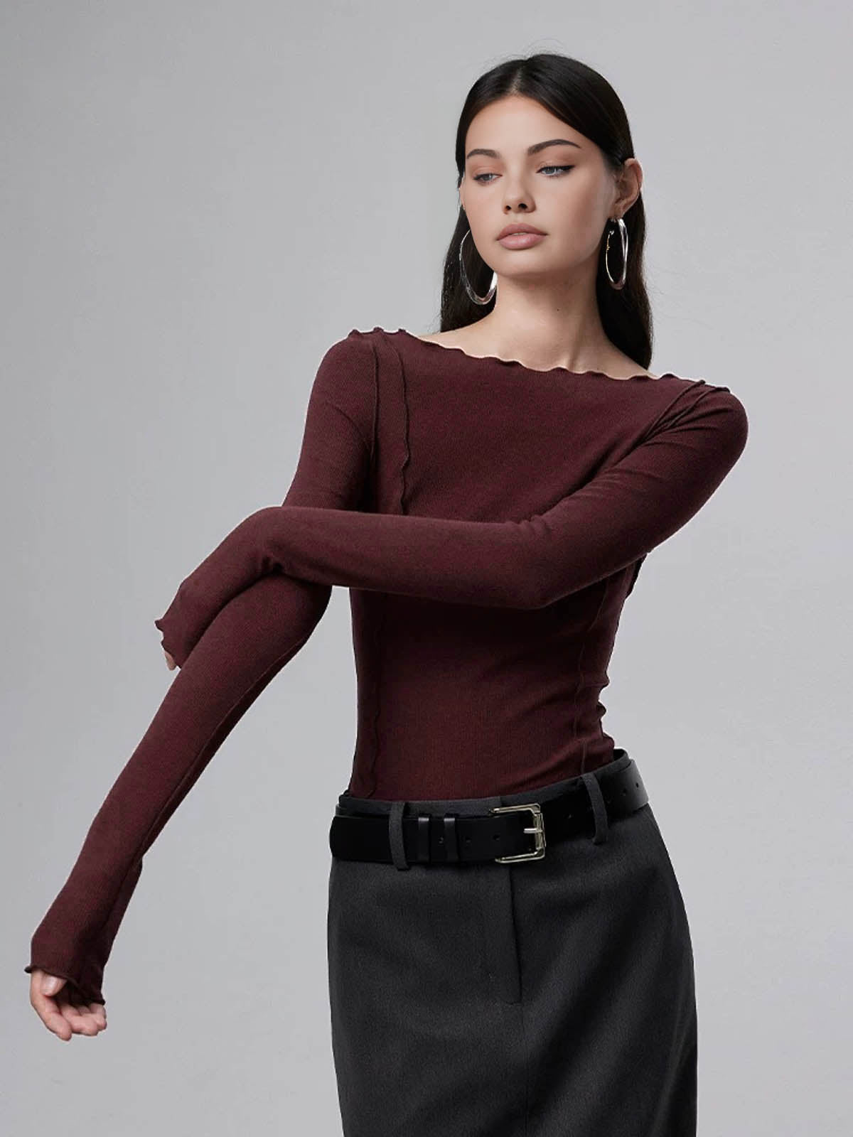 Lettuce Trim Slim T-Shirt-Chicvia