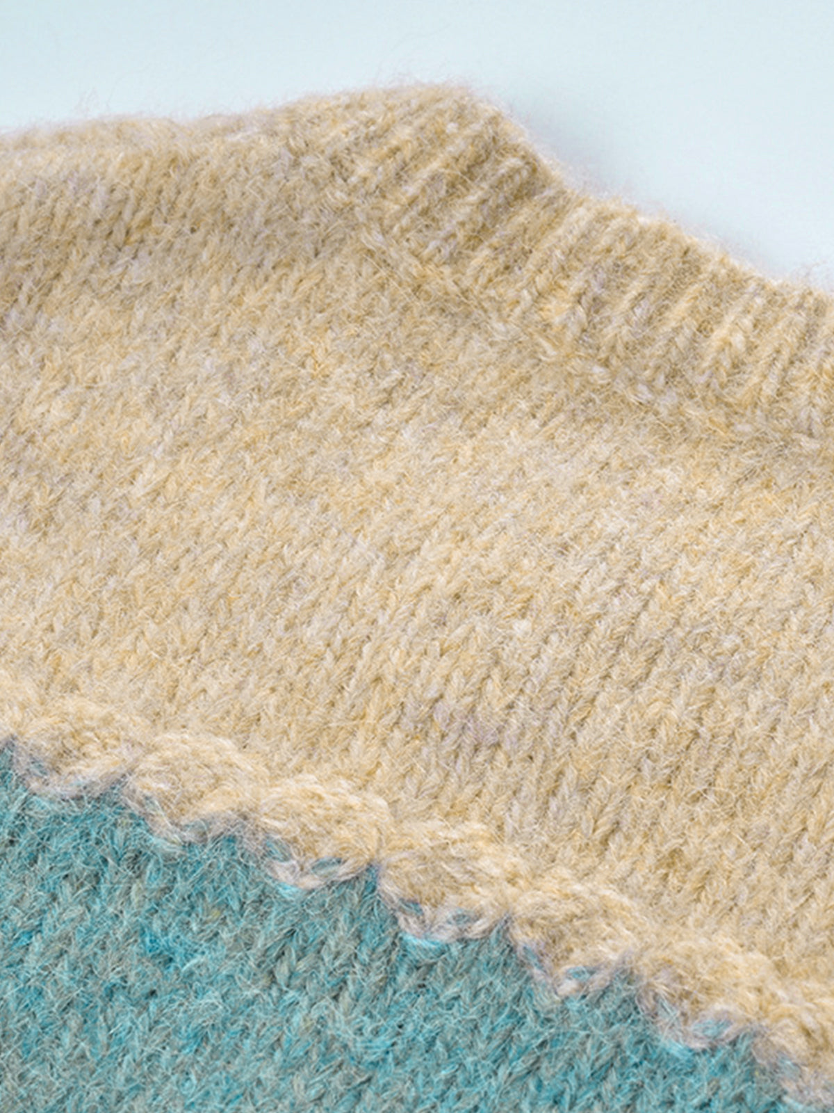 Crochet Floral Color Block Cardigan-Chicvia