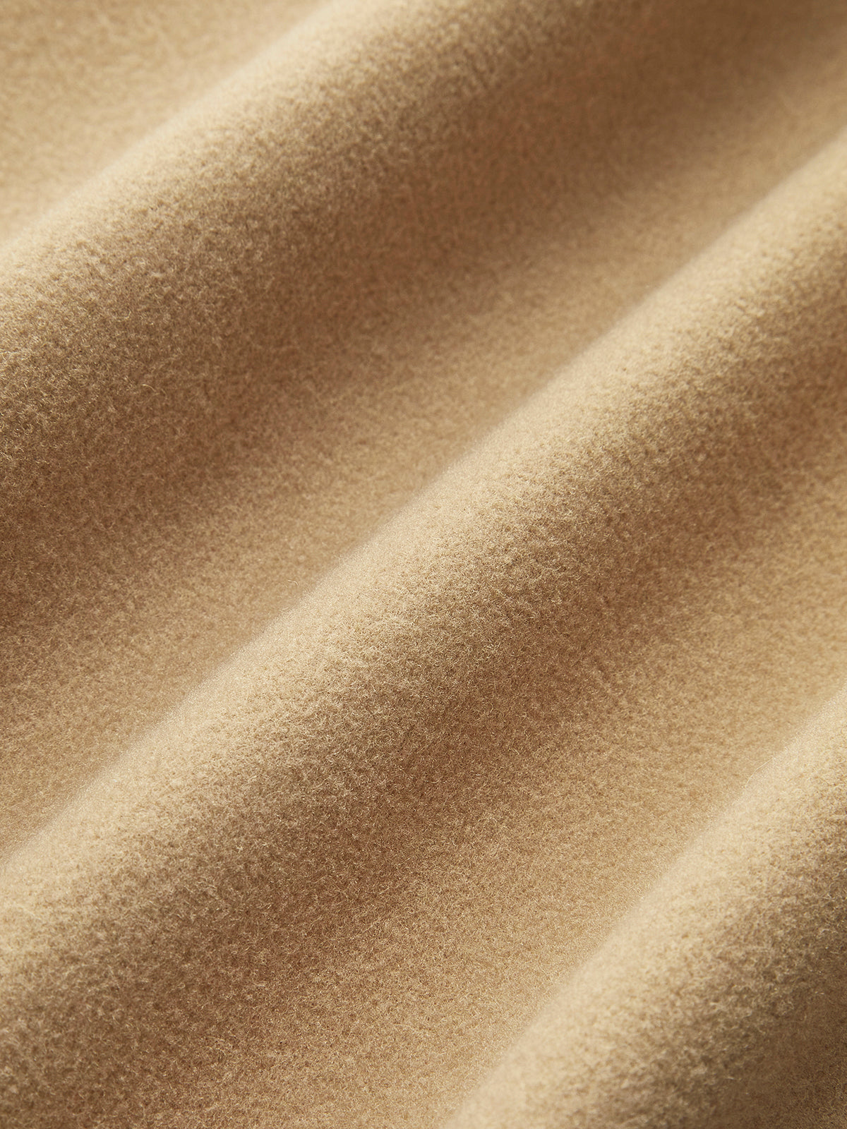 Minimalist Oversized Wool Long Coat-Chicvia