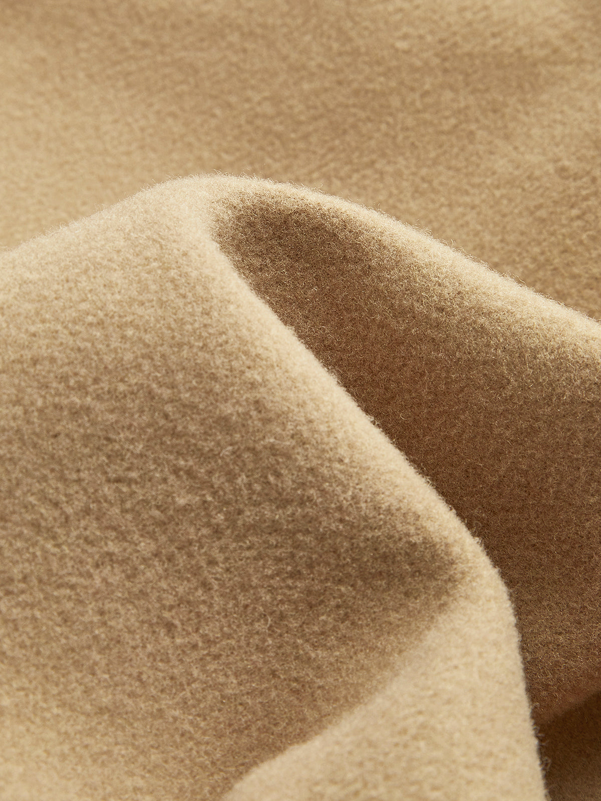 Minimalist Oversized Wool Long Coat-Chicvia