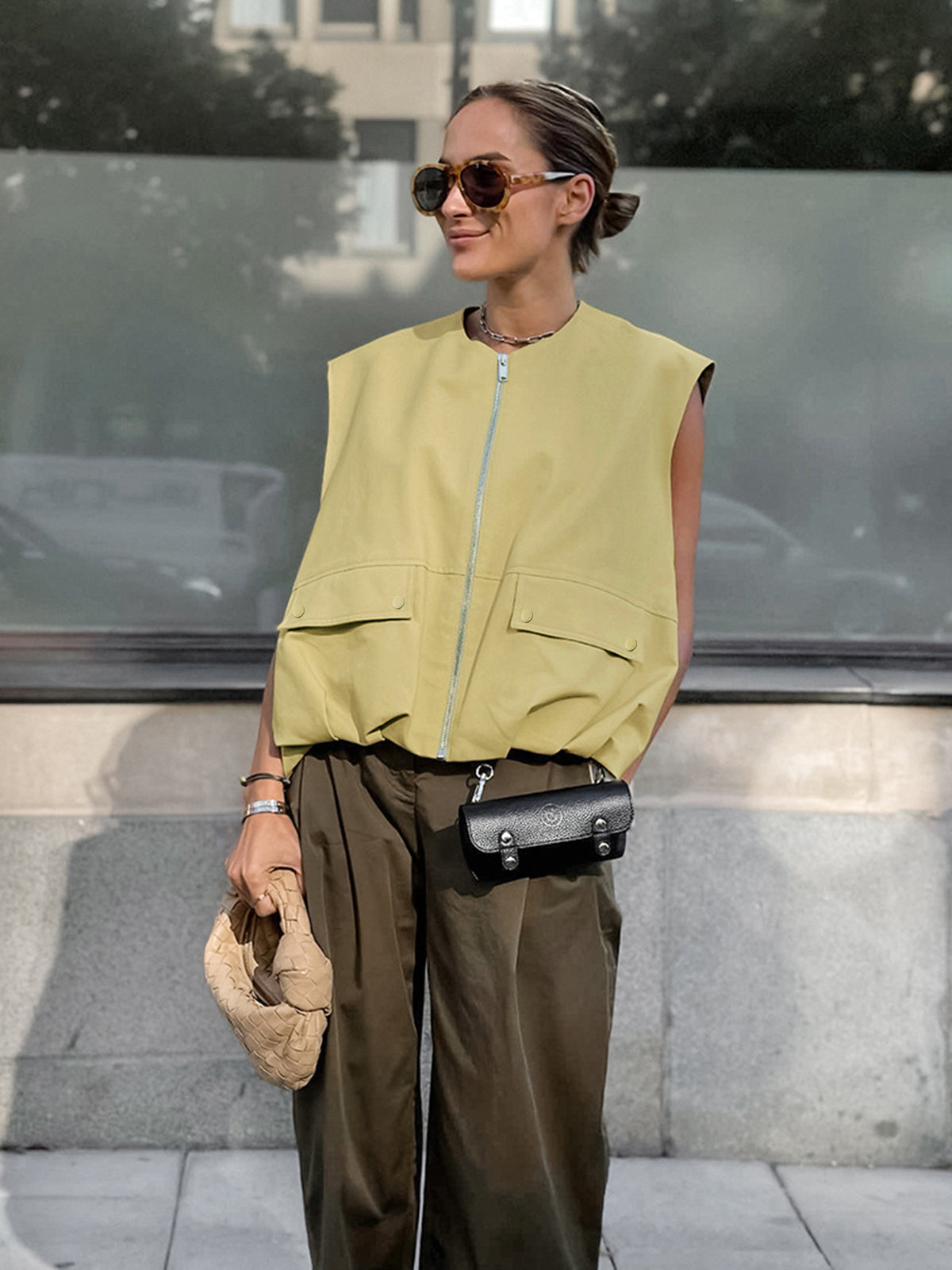 Leisure Street Vest-Chicvia