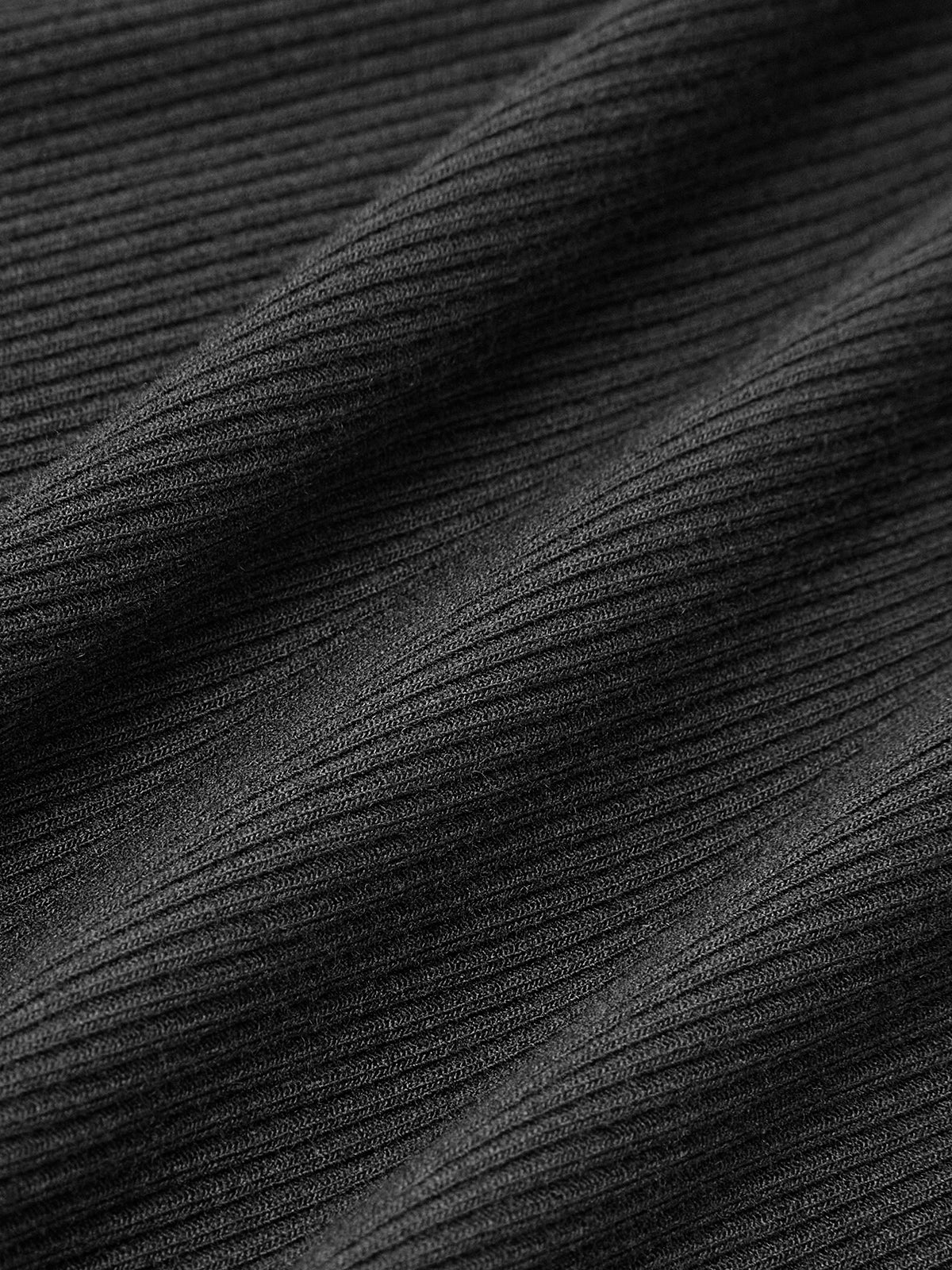 Off-Shoulder Flowy Knit Dress-Chicvia