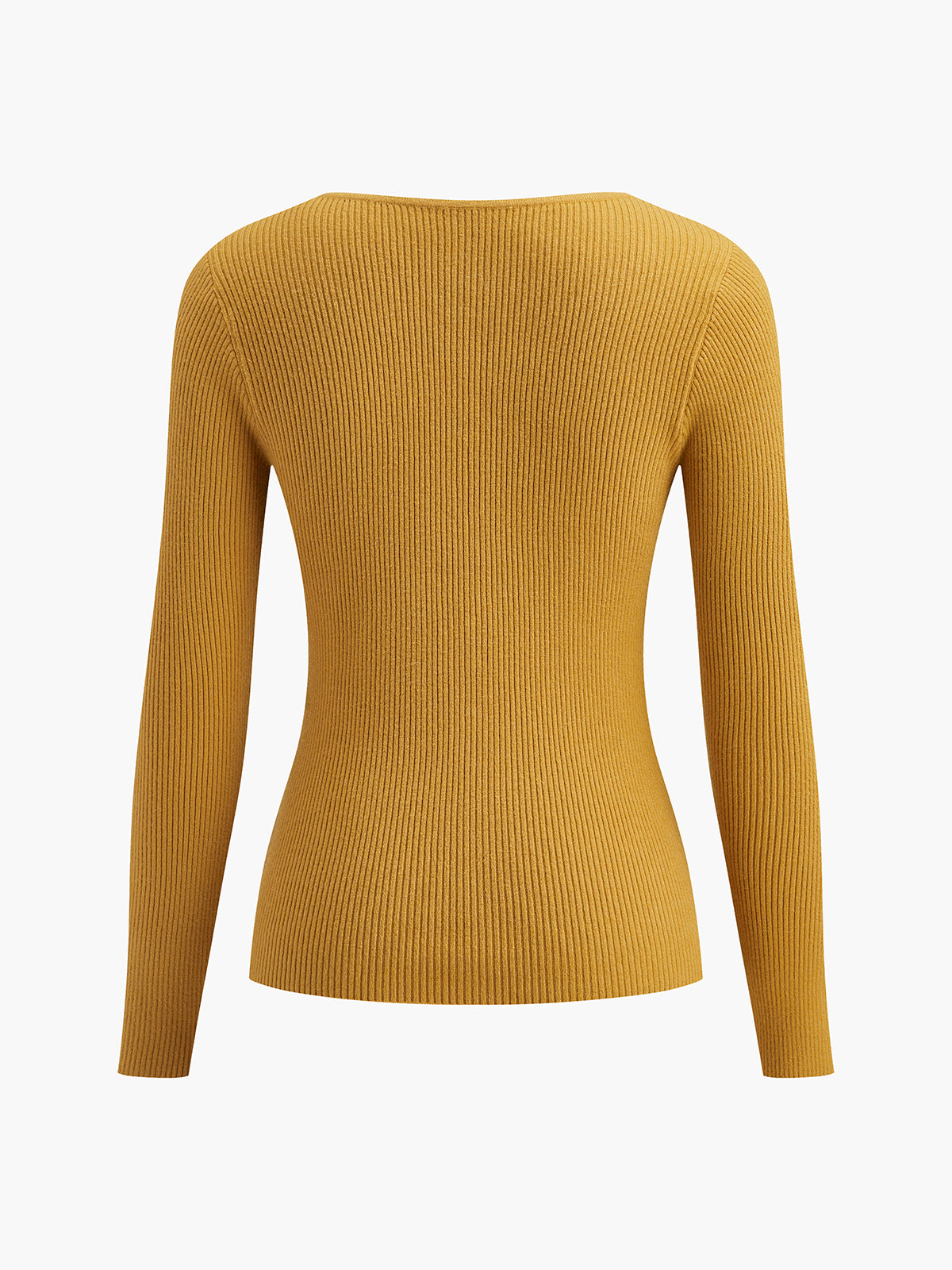 Plain Pearl Split Cardigan-Chicvia