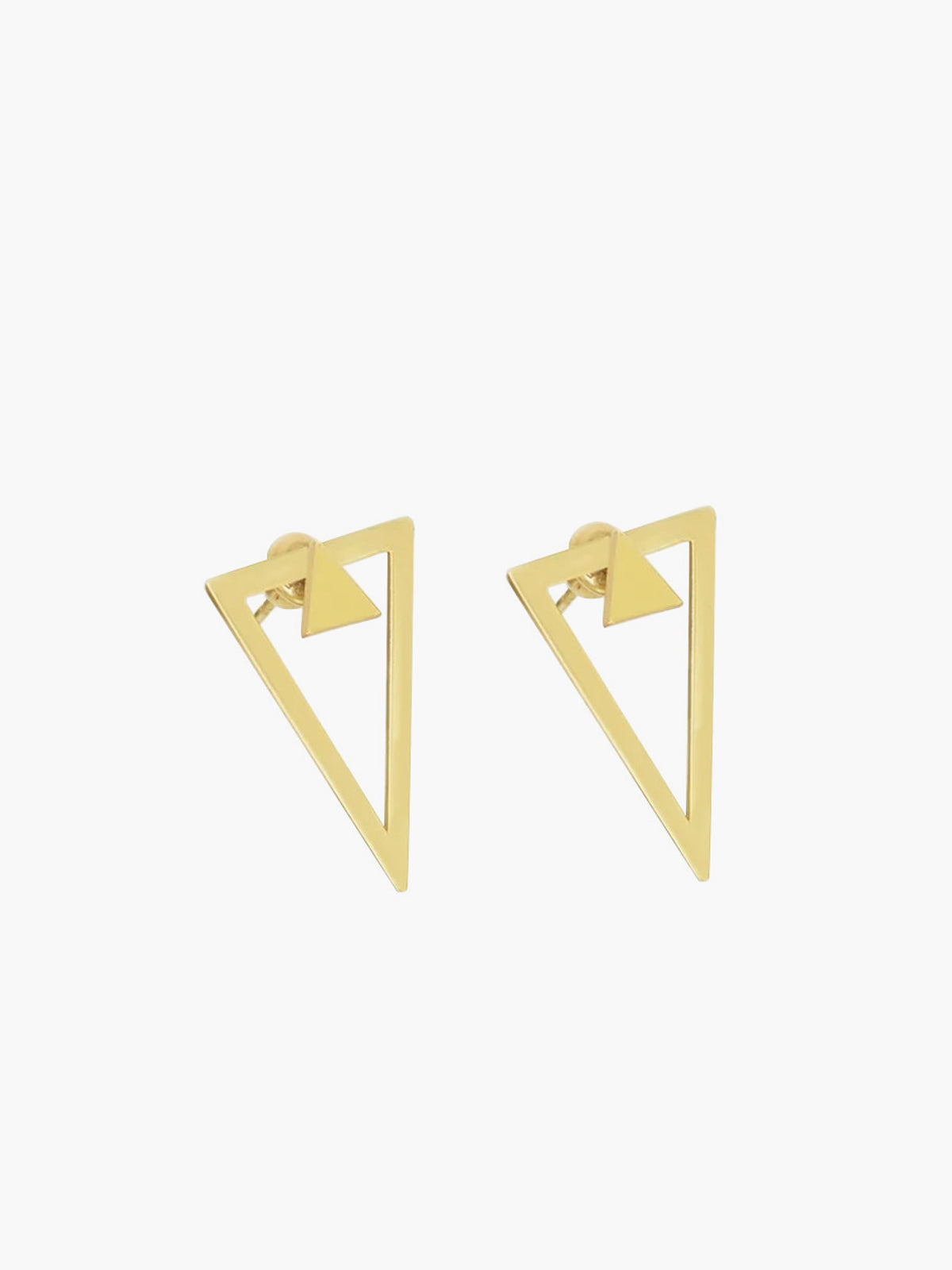 Detachable Triangle Earrings-Chicvia