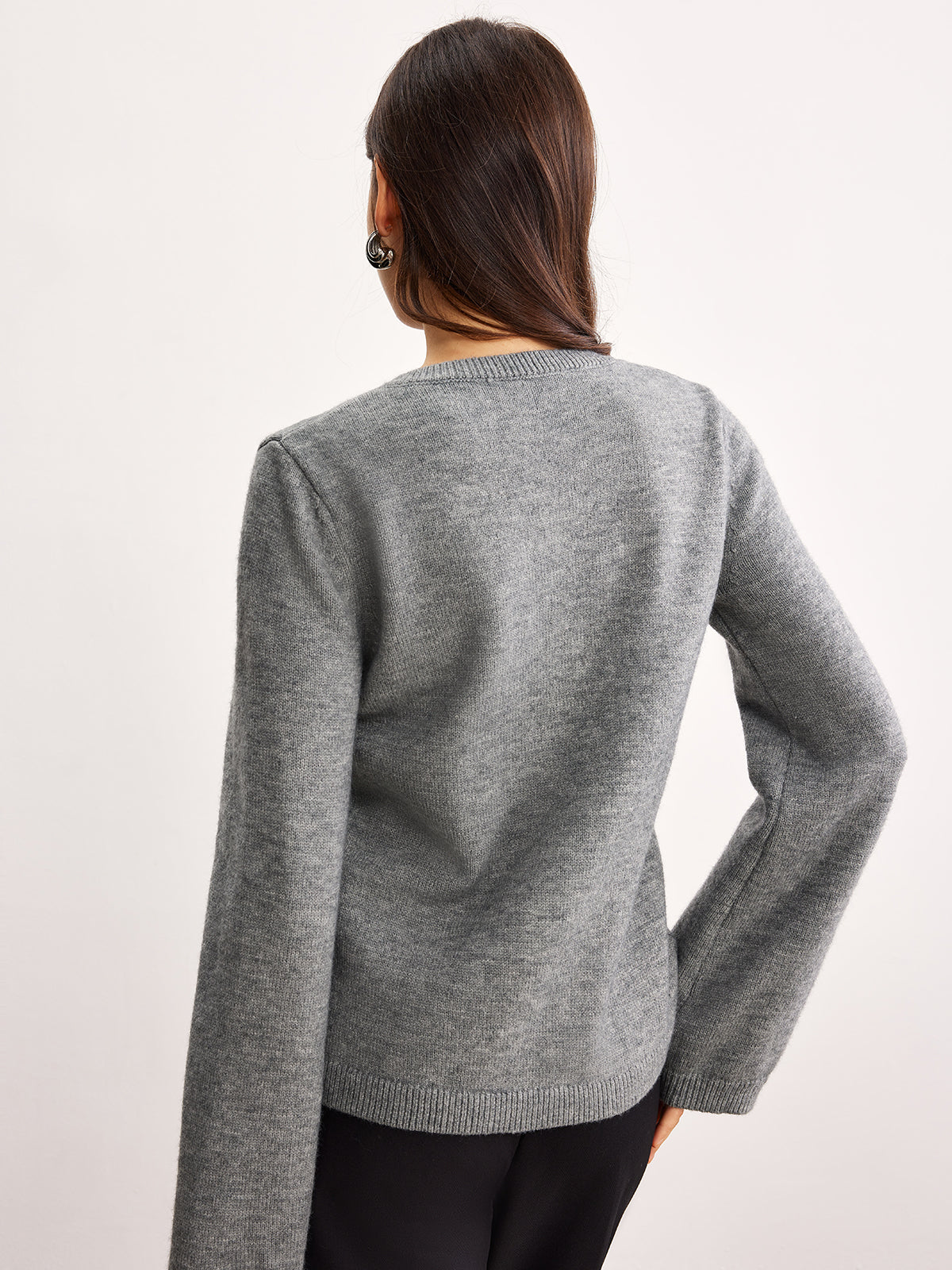 Leisure Chinese Knot Button Cardigan-Chicvia