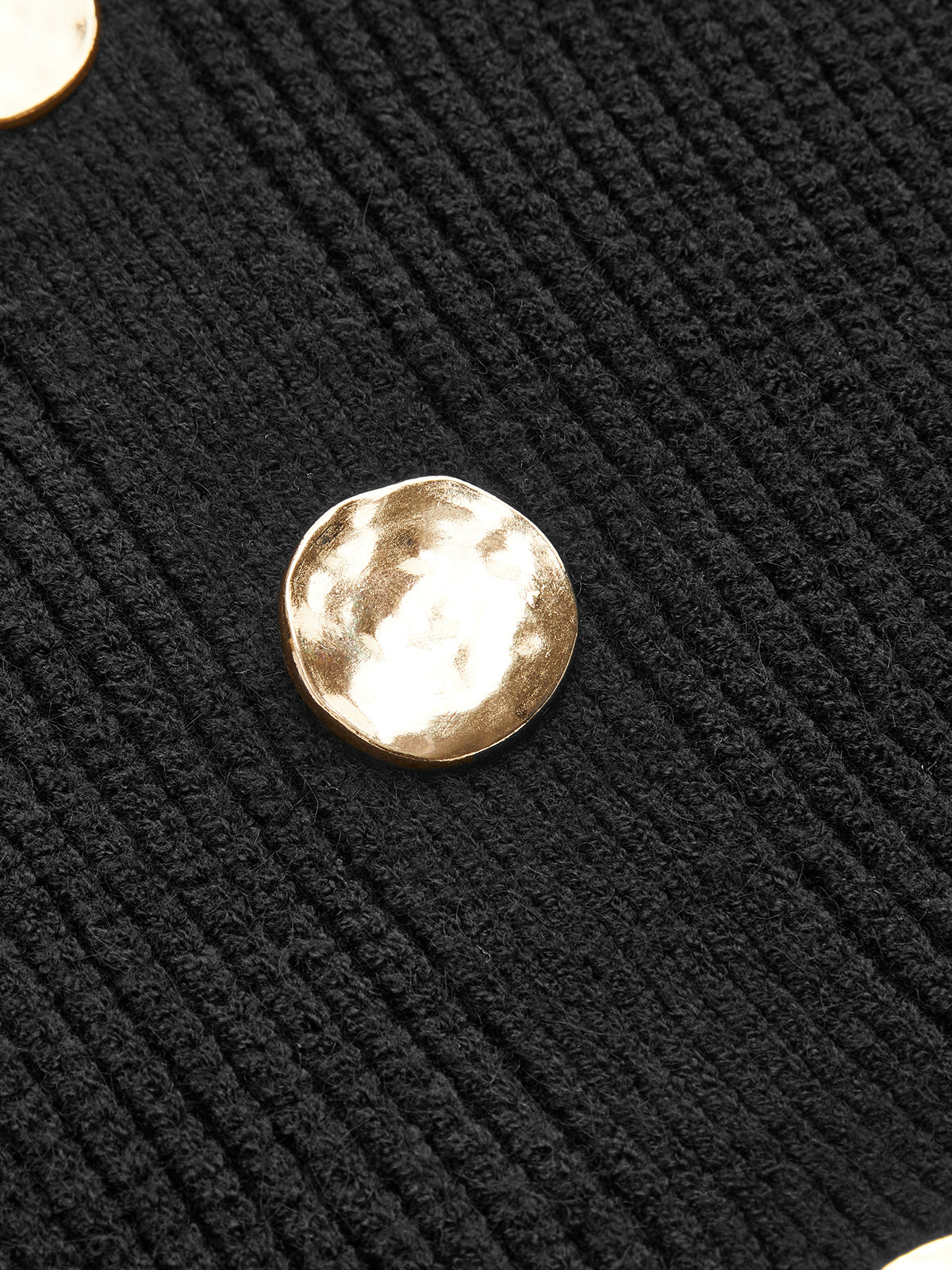 Ribbed Ruffle Sweater Vest-Chicvia