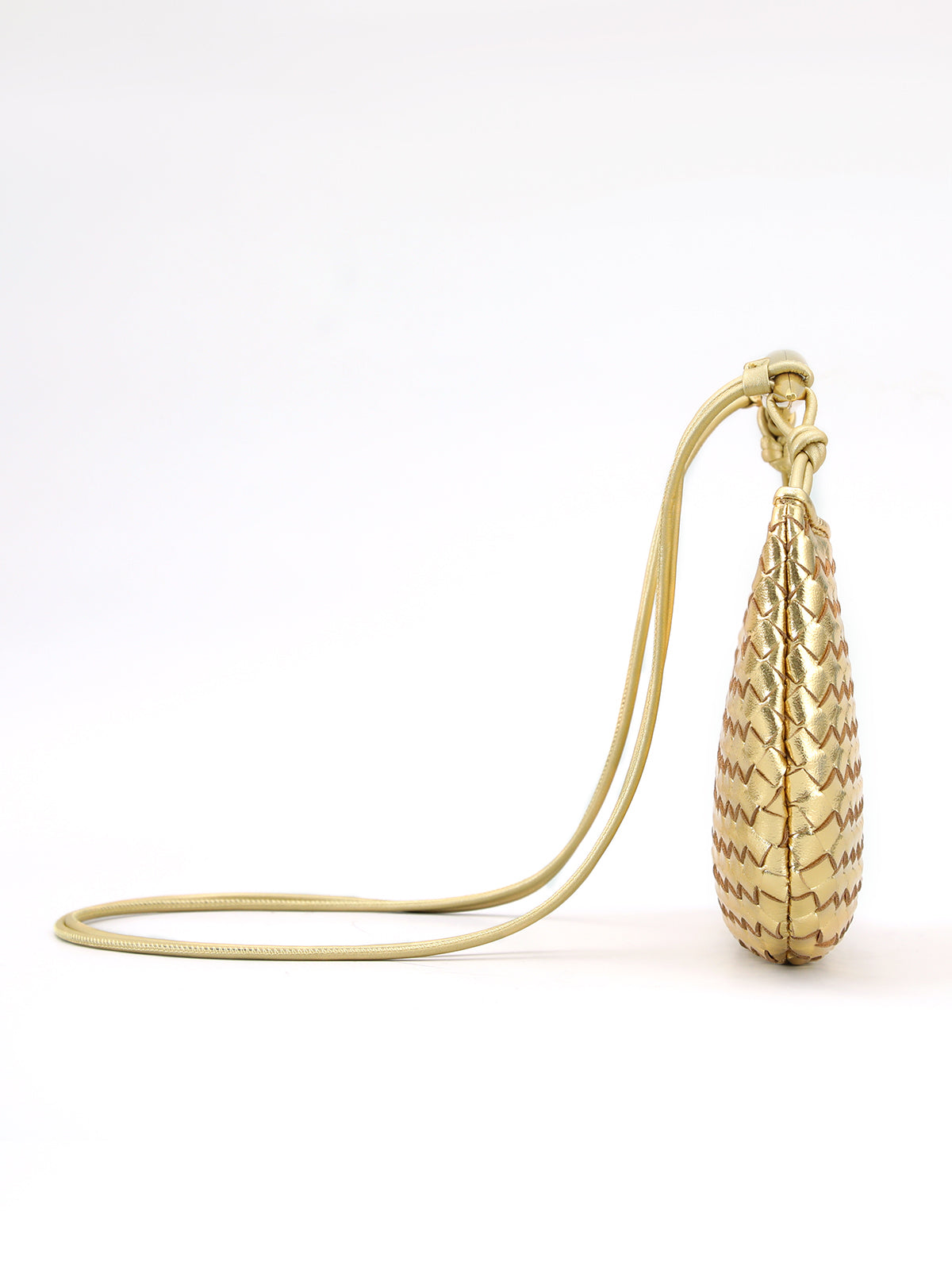 Metallic Woven Bag-Chicvia