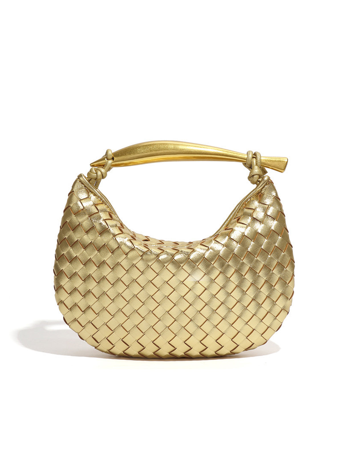Metallic Woven Bag-Chicvia