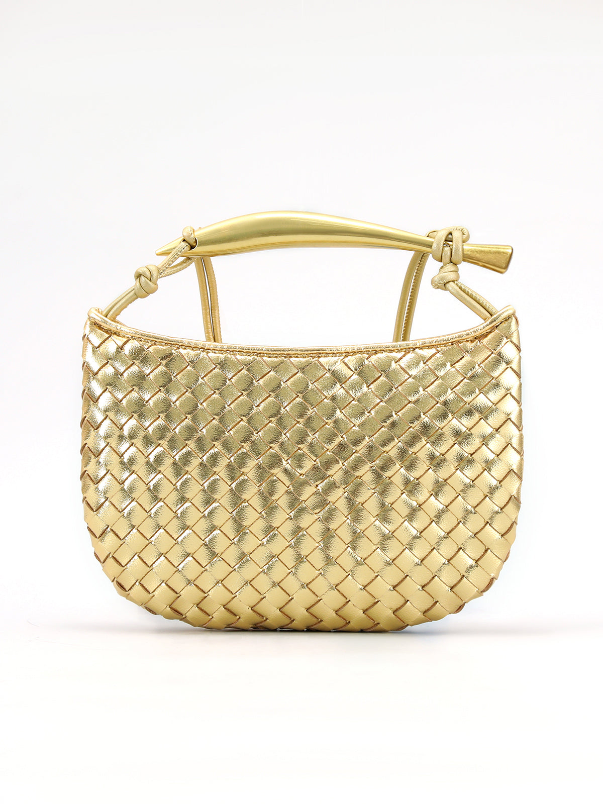 Metallic Woven Bag-Chicvia