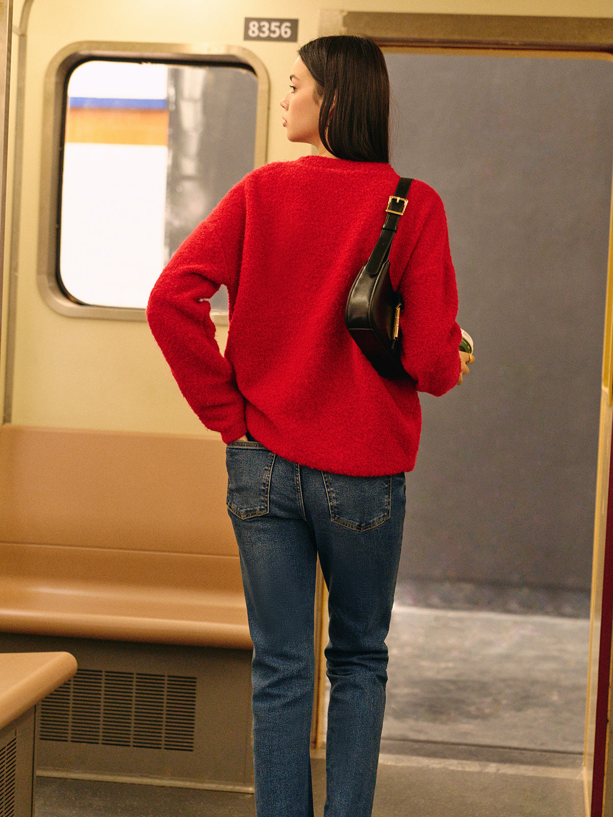Elegant Wool-Blend Cozy Sweater-Chicvia