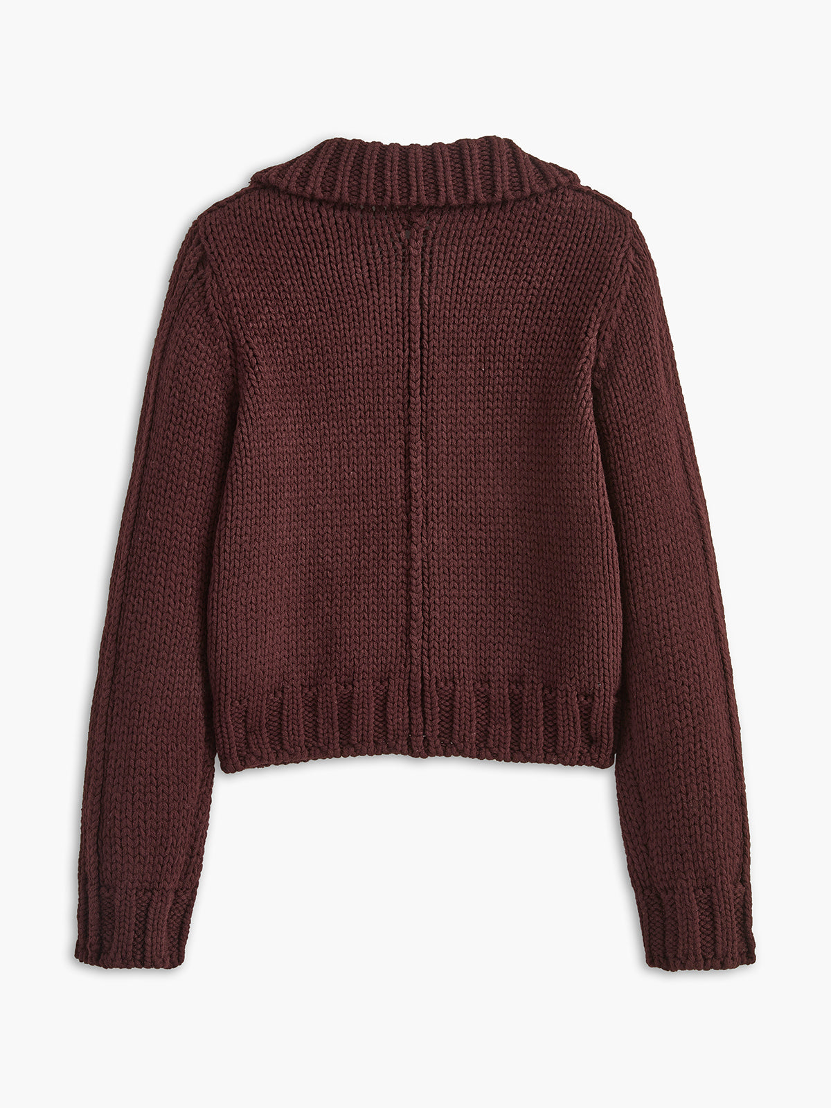 Button Down Lapel Soft Cardigan-Chicvia