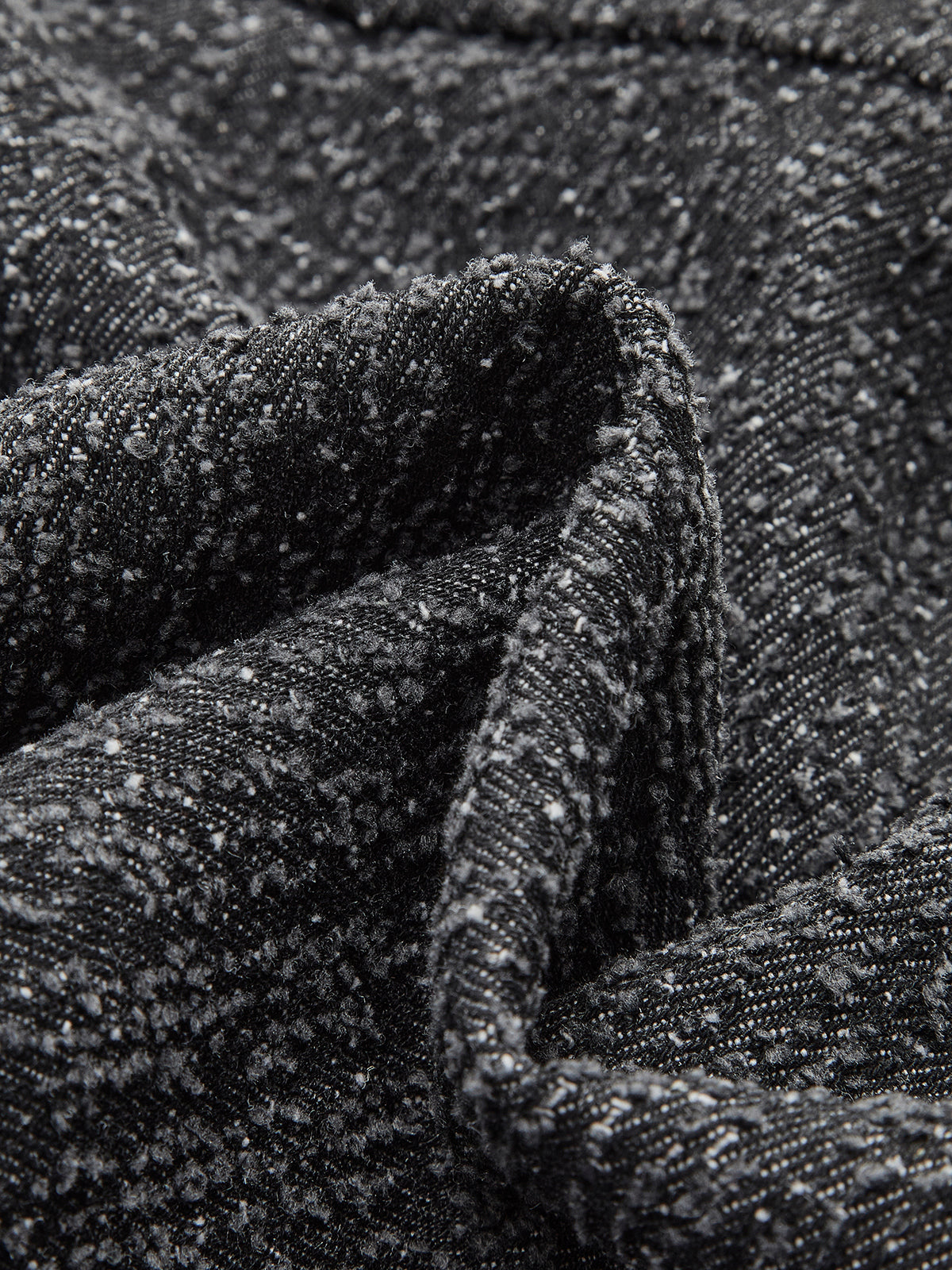 Metal Bow Denim Mini Skirt-Chicvia