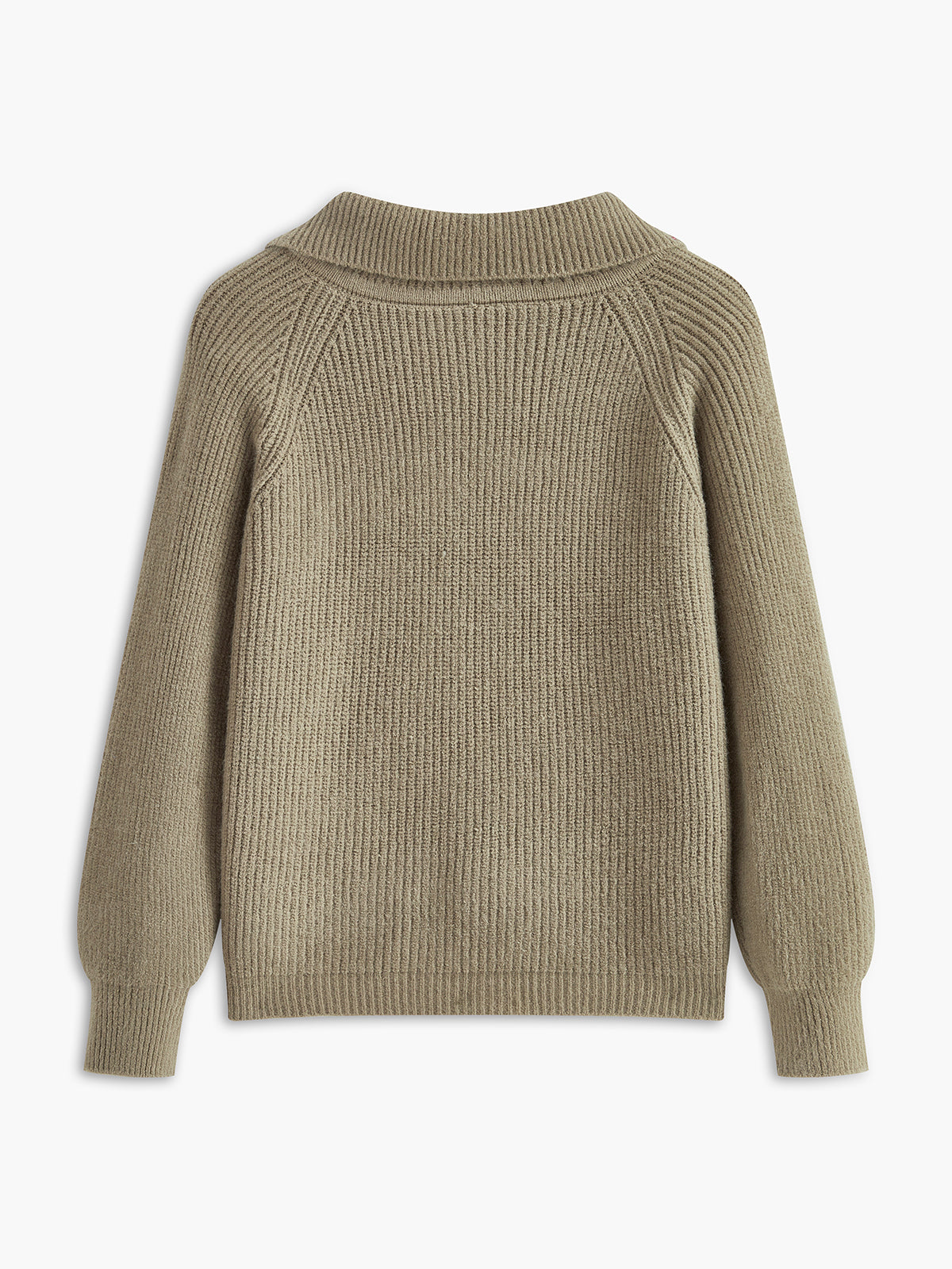 Lapel Cozy Cardigan-Chicvia