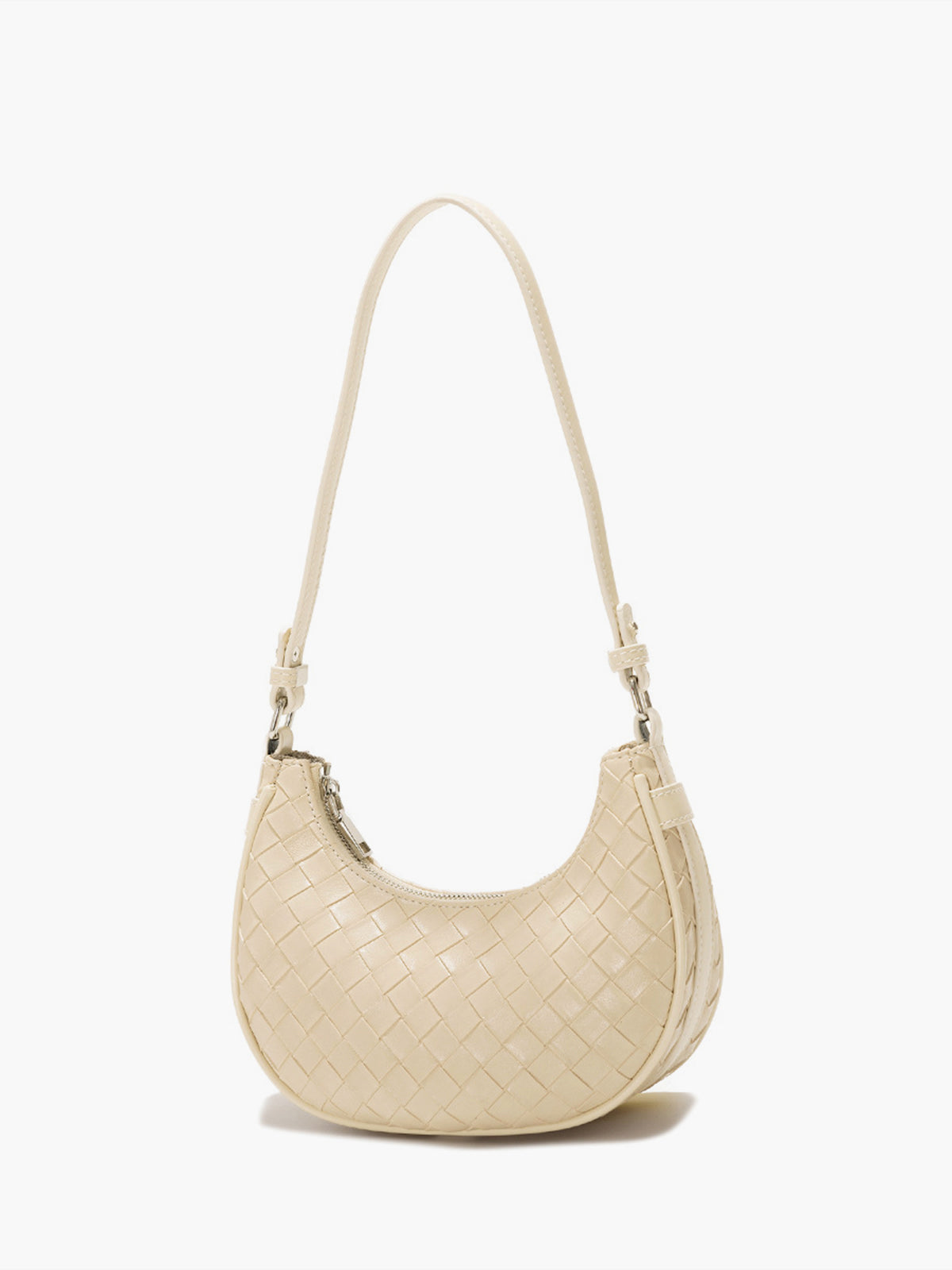 Leather Small Shoulder Bag-Chicvia