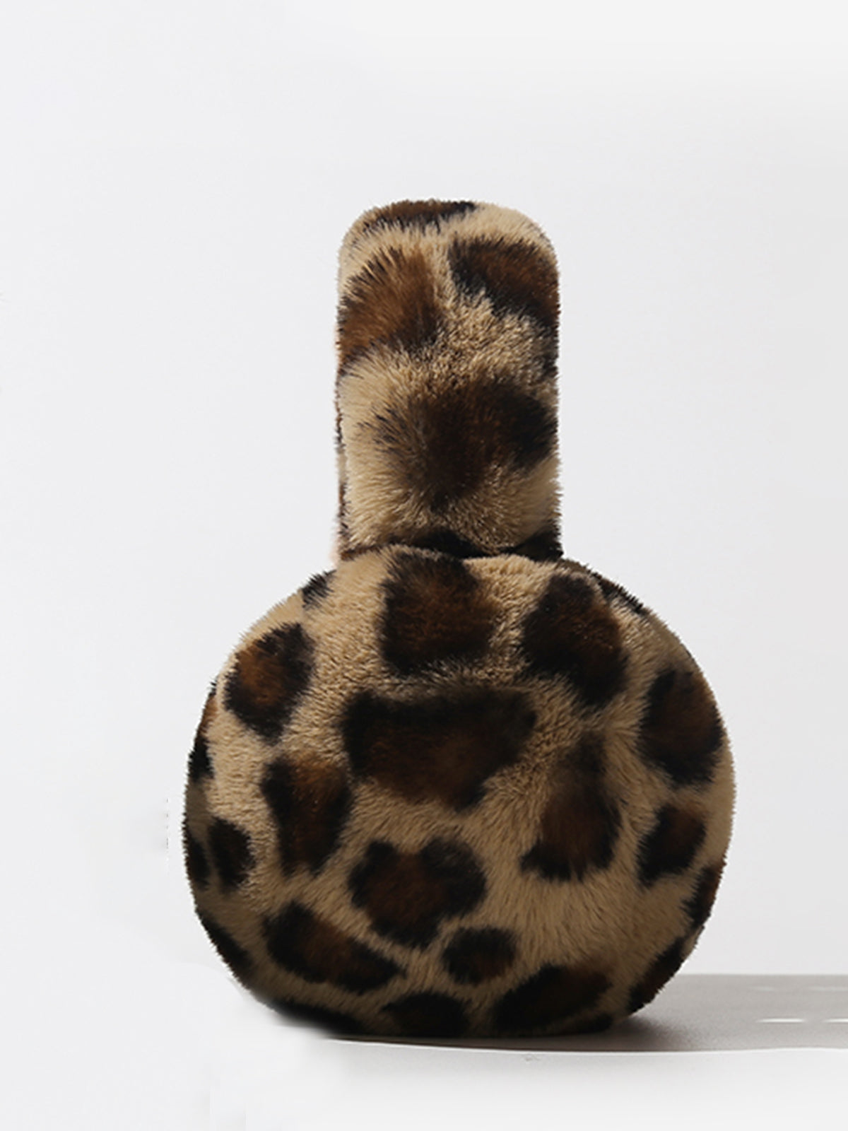 Leopard Fuzzy Earmuffs-Chicvia