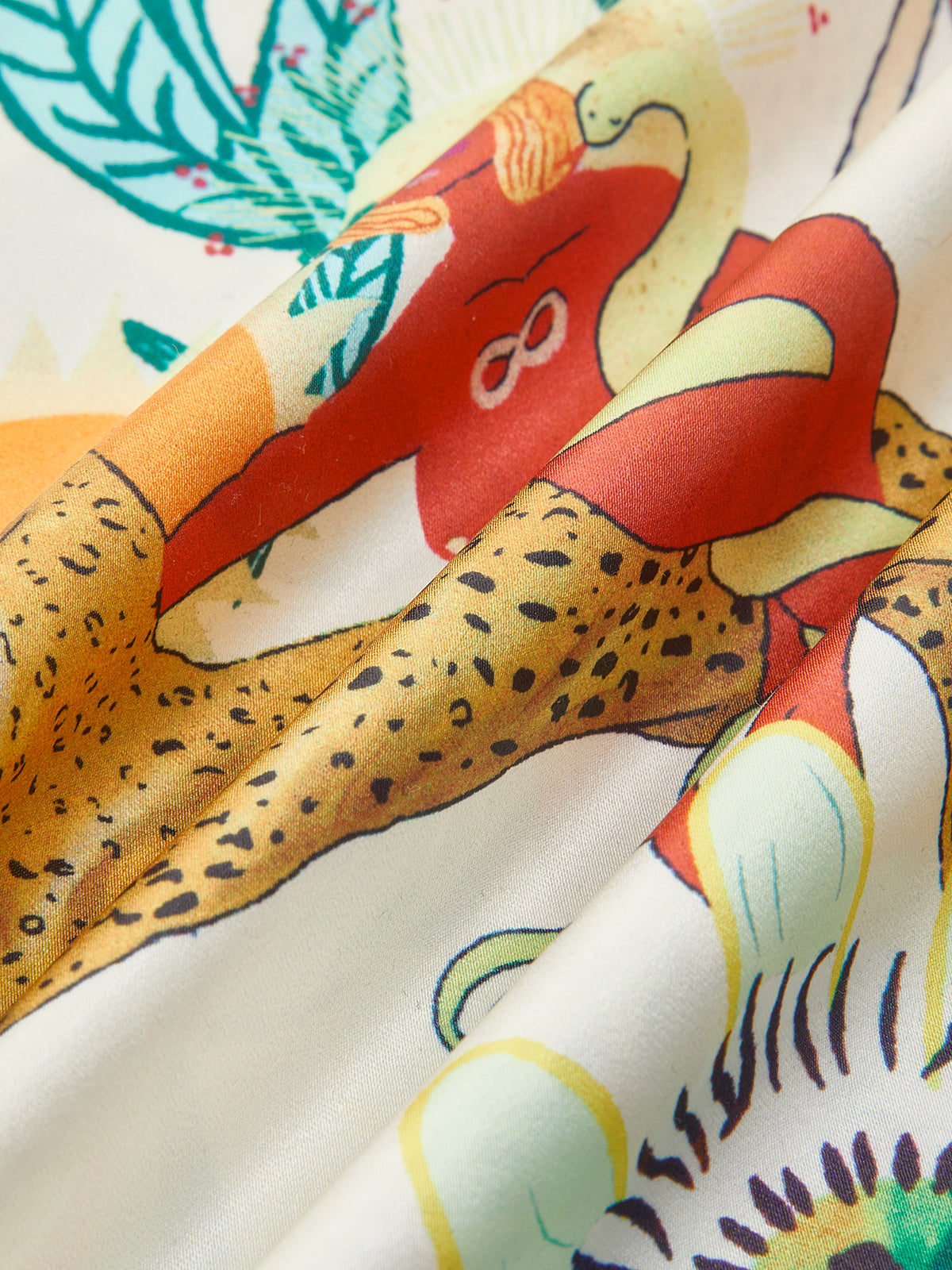 Floral Print Pants Set-Chicvia