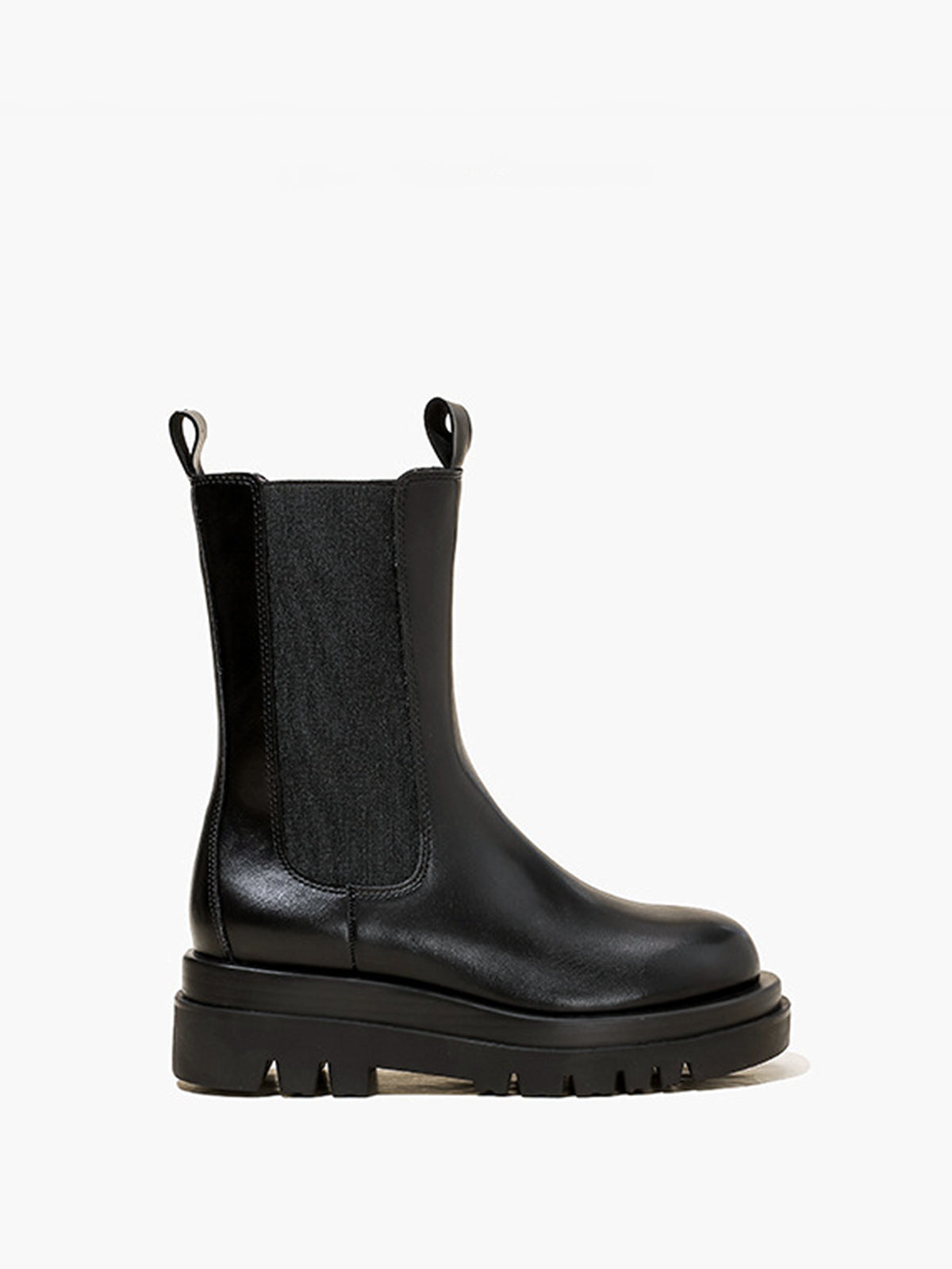 Platform Chelsea Martin Boots-Chicvia
