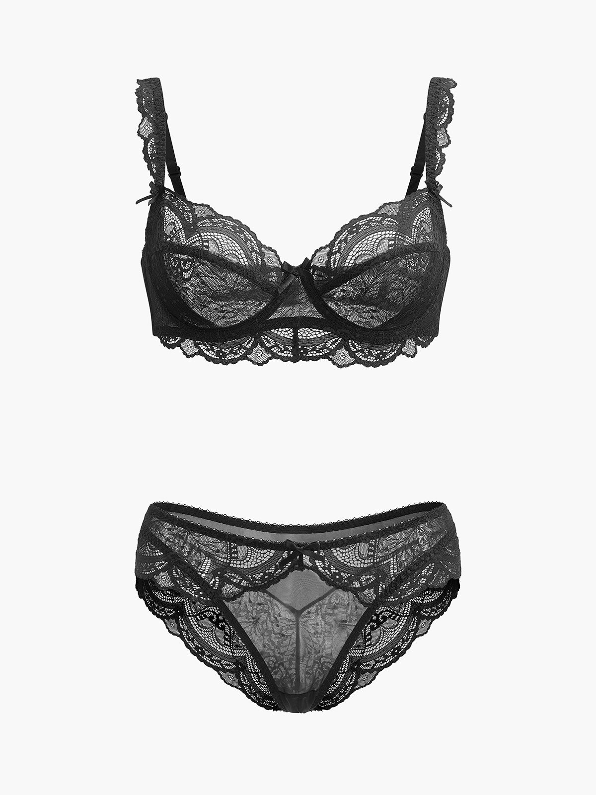 Lace Bra Set-Chicvia