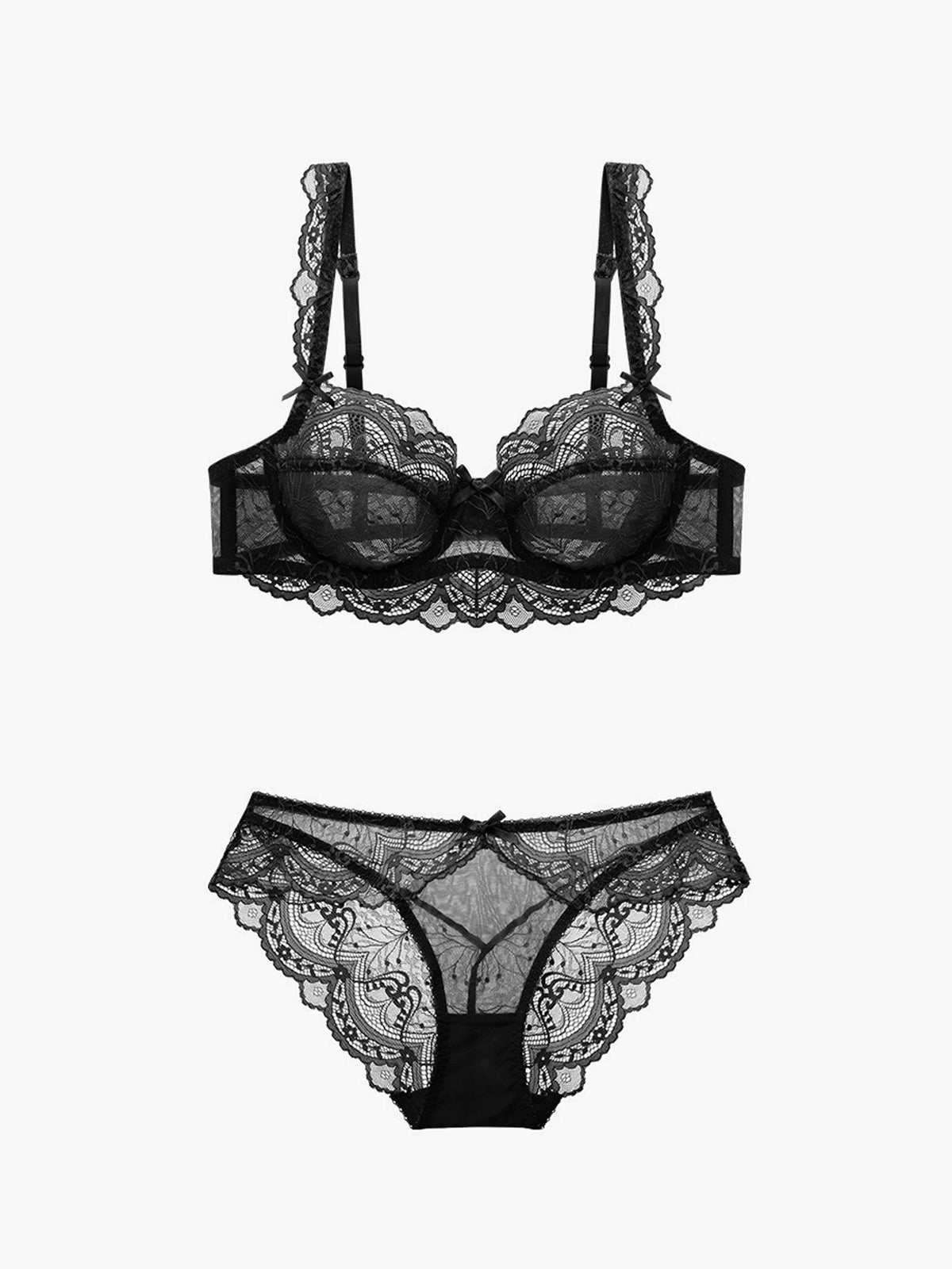 Lace Bra Set-Chicvia
