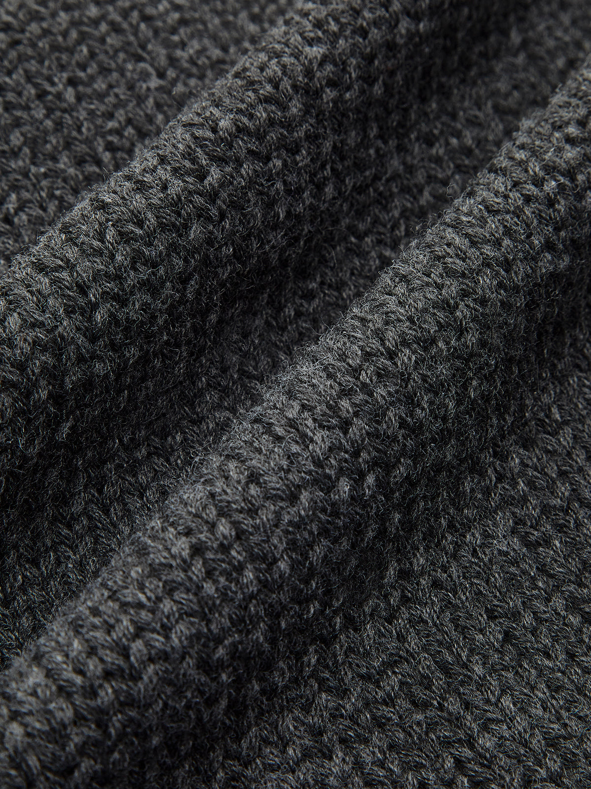 Double-Zip Pockets Lapel Cardigan-Chicvia