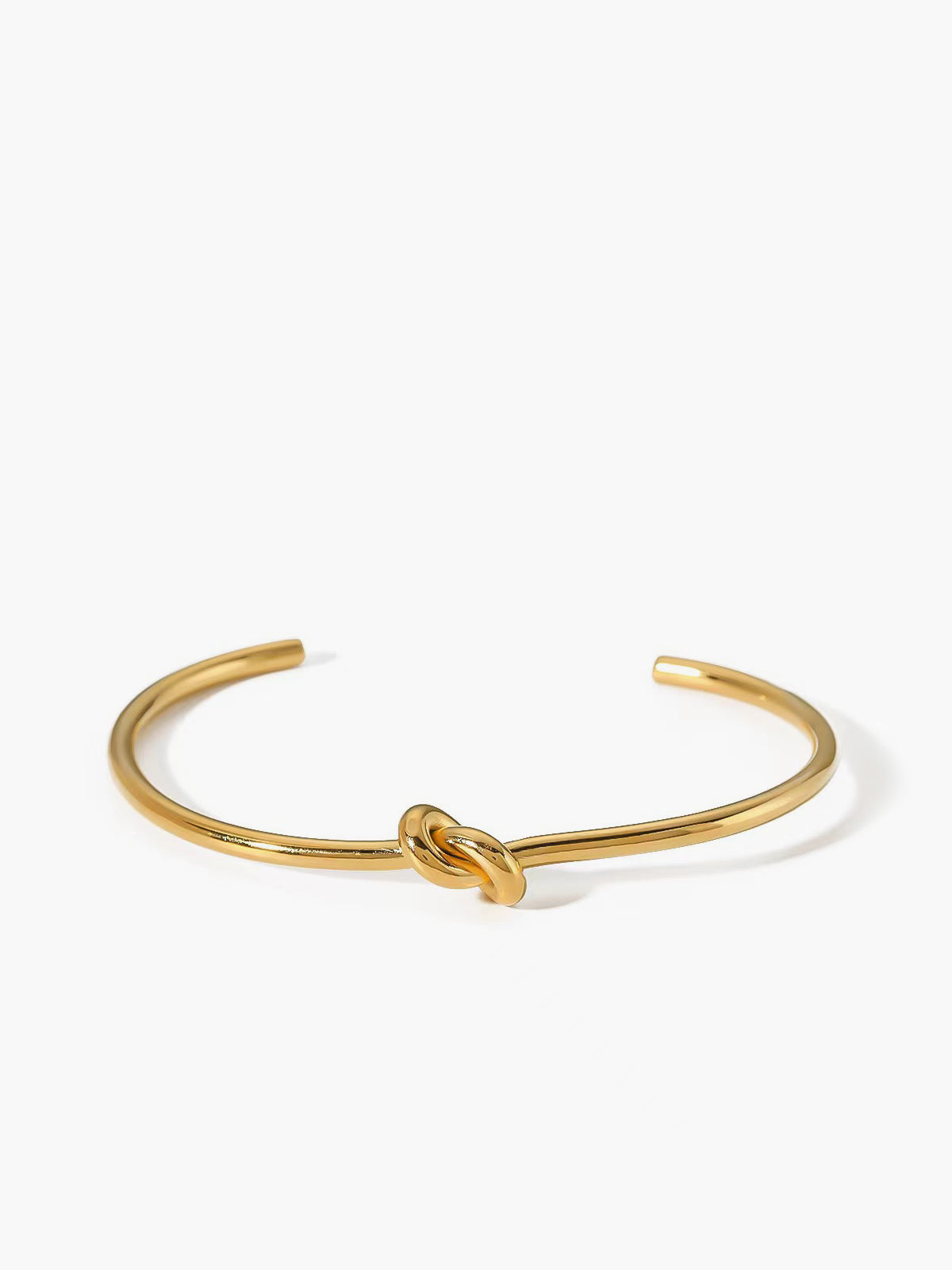 Knotted Open Bracelet-Chicvia