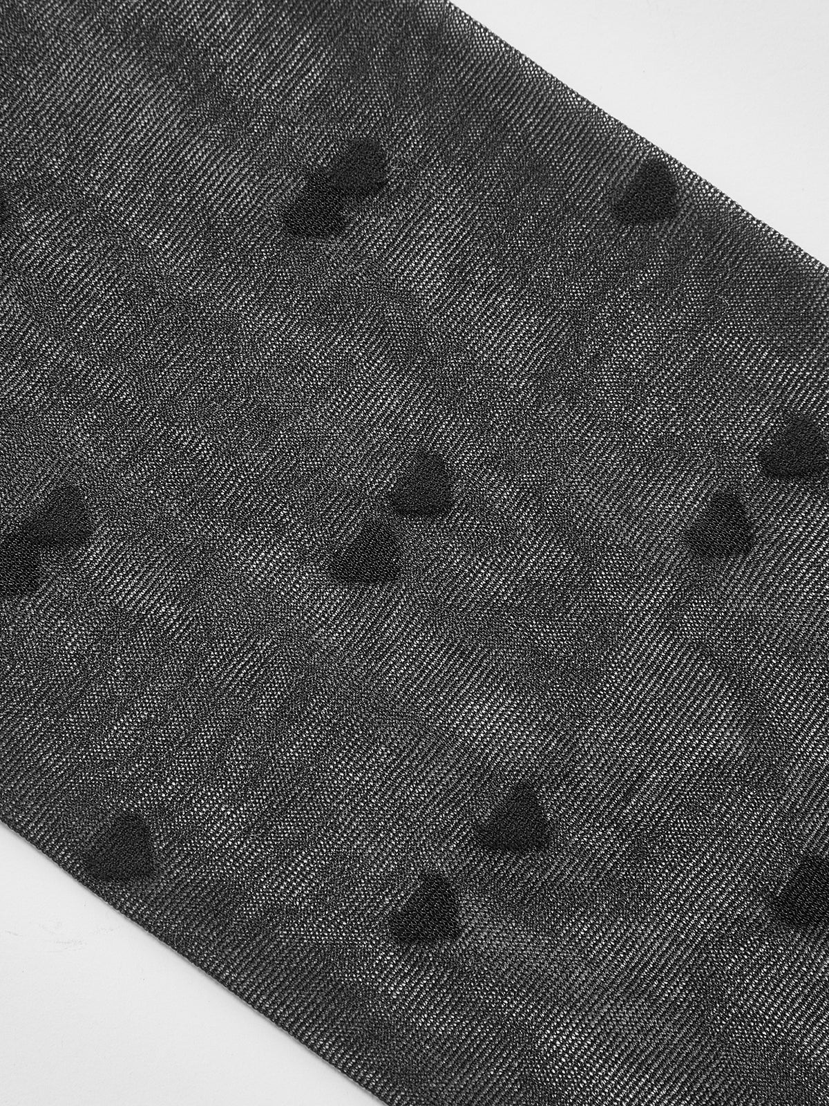 Heart-Pattern Sheer Tights-Chicvia