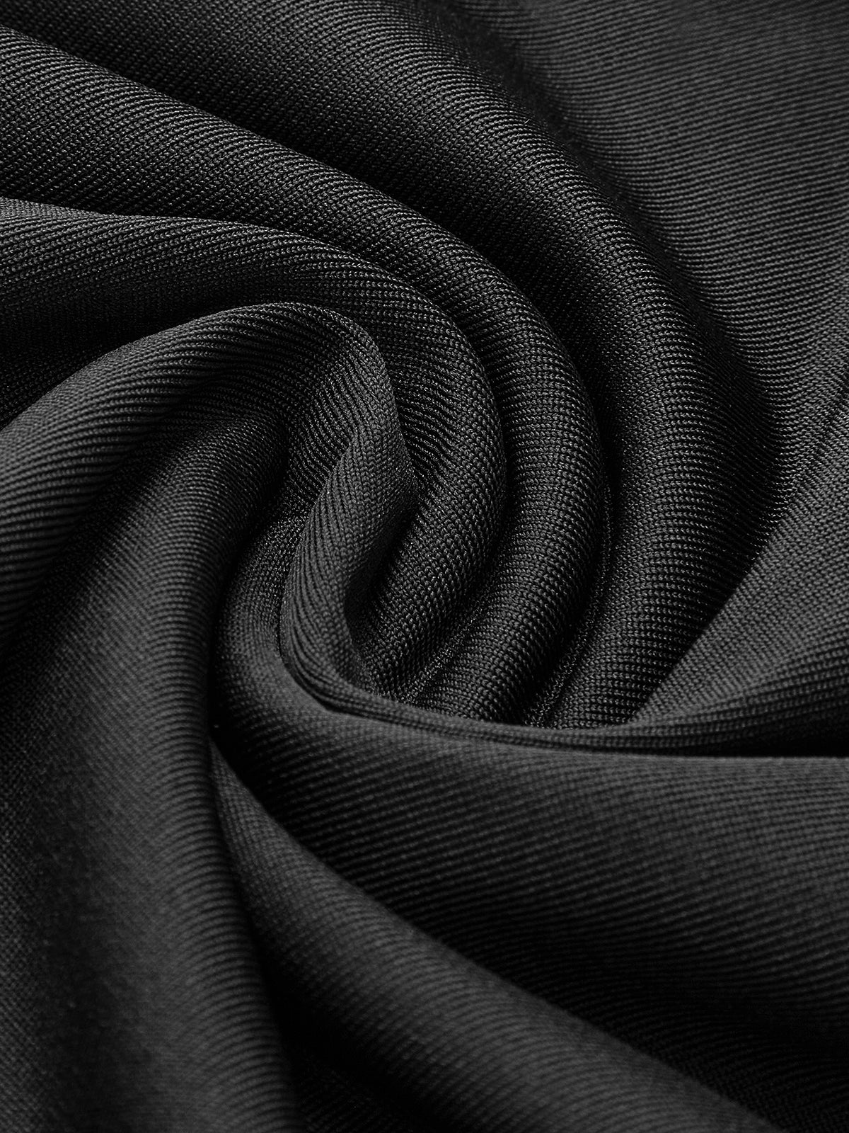 Color Block Pleated Panel Polo Dress-Chicvia