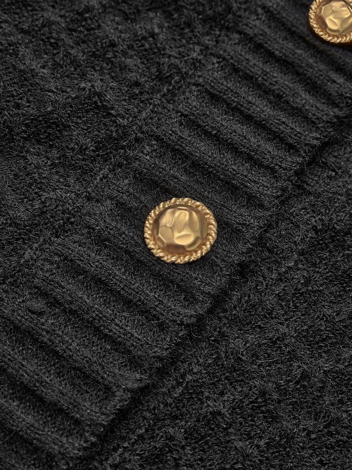 Leisure Asymmetrical Button Cardigan-Chicvia