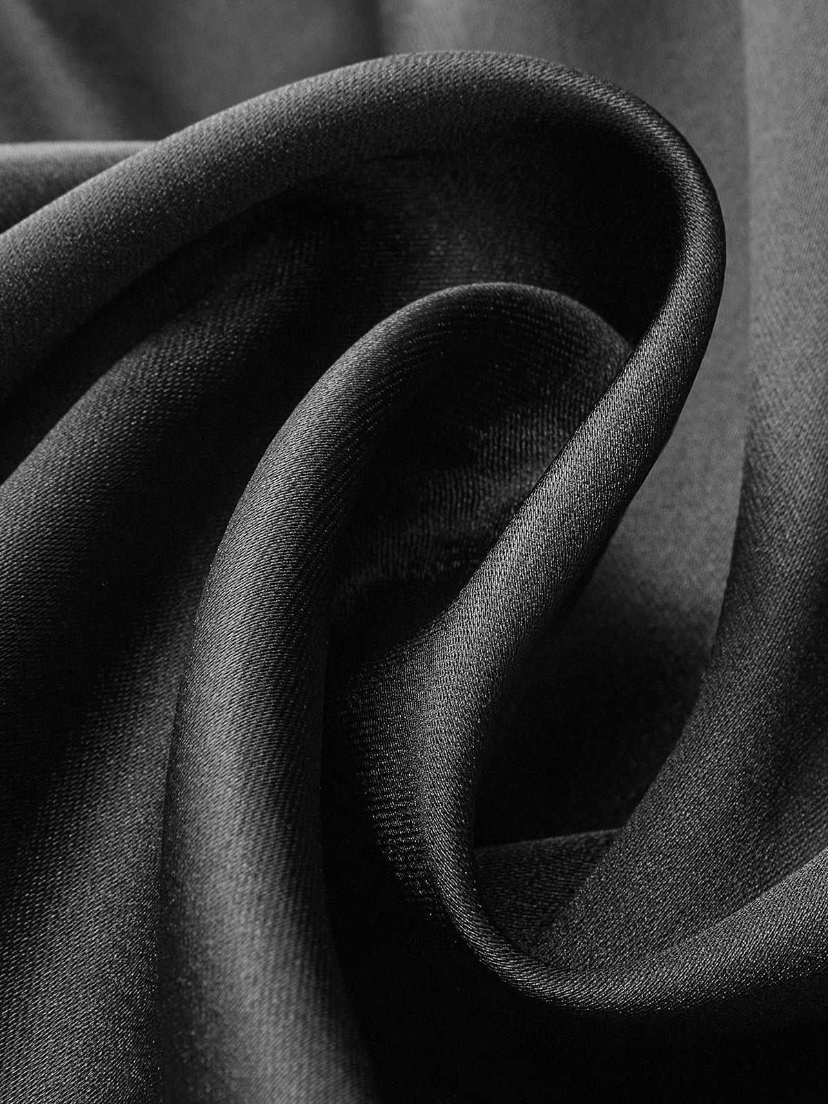 Pleated Satin-Hem Lace Cami Dress-Chicvia