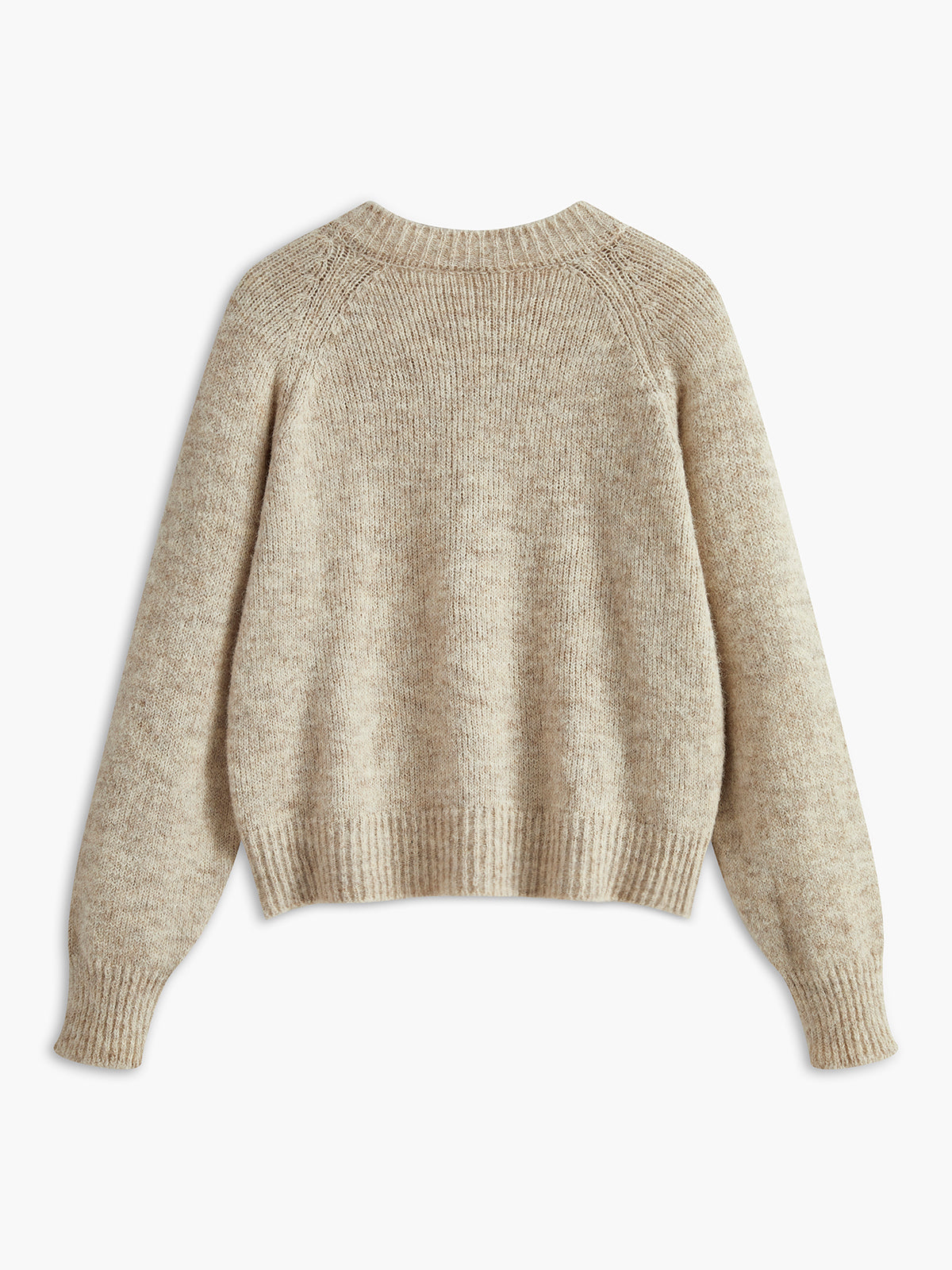 Elegant Heart-Button Cardigan-Chicvia