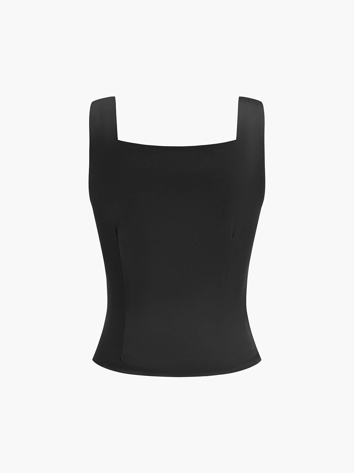 Casual Button-Front Strappy Top-Chicvia