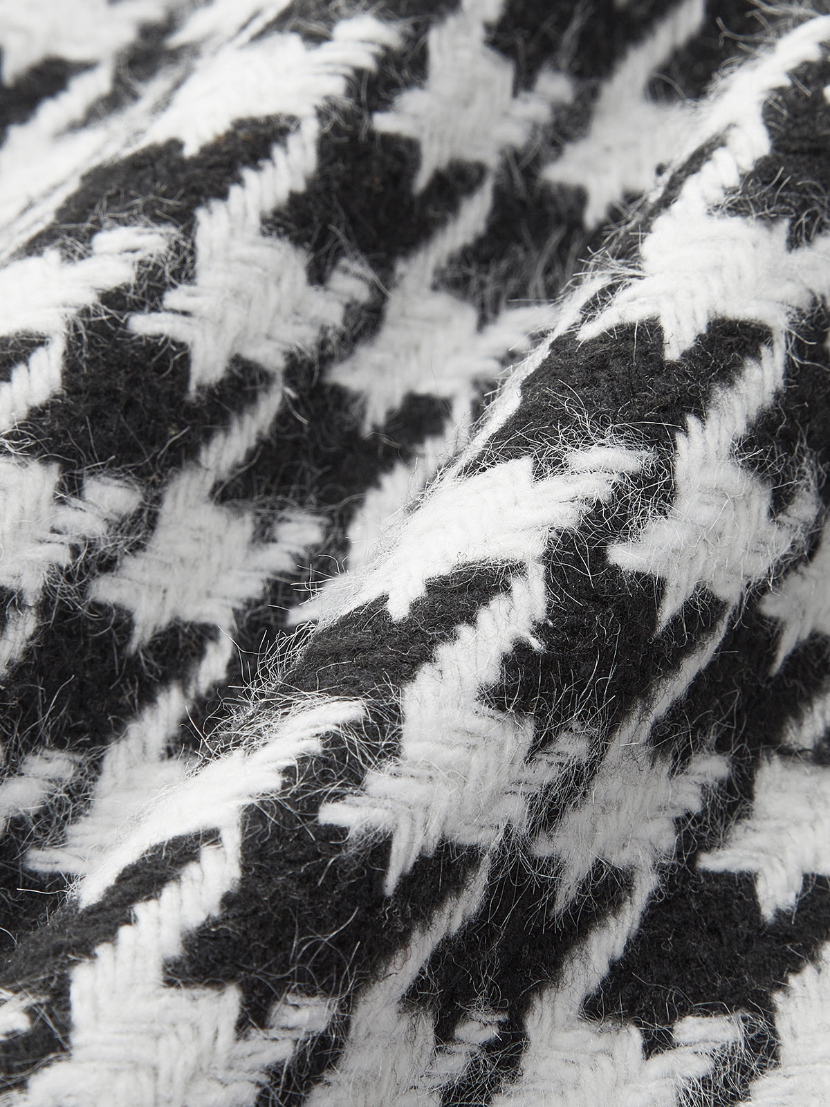 Plaid Tweed Mini Skirt-Chicvia