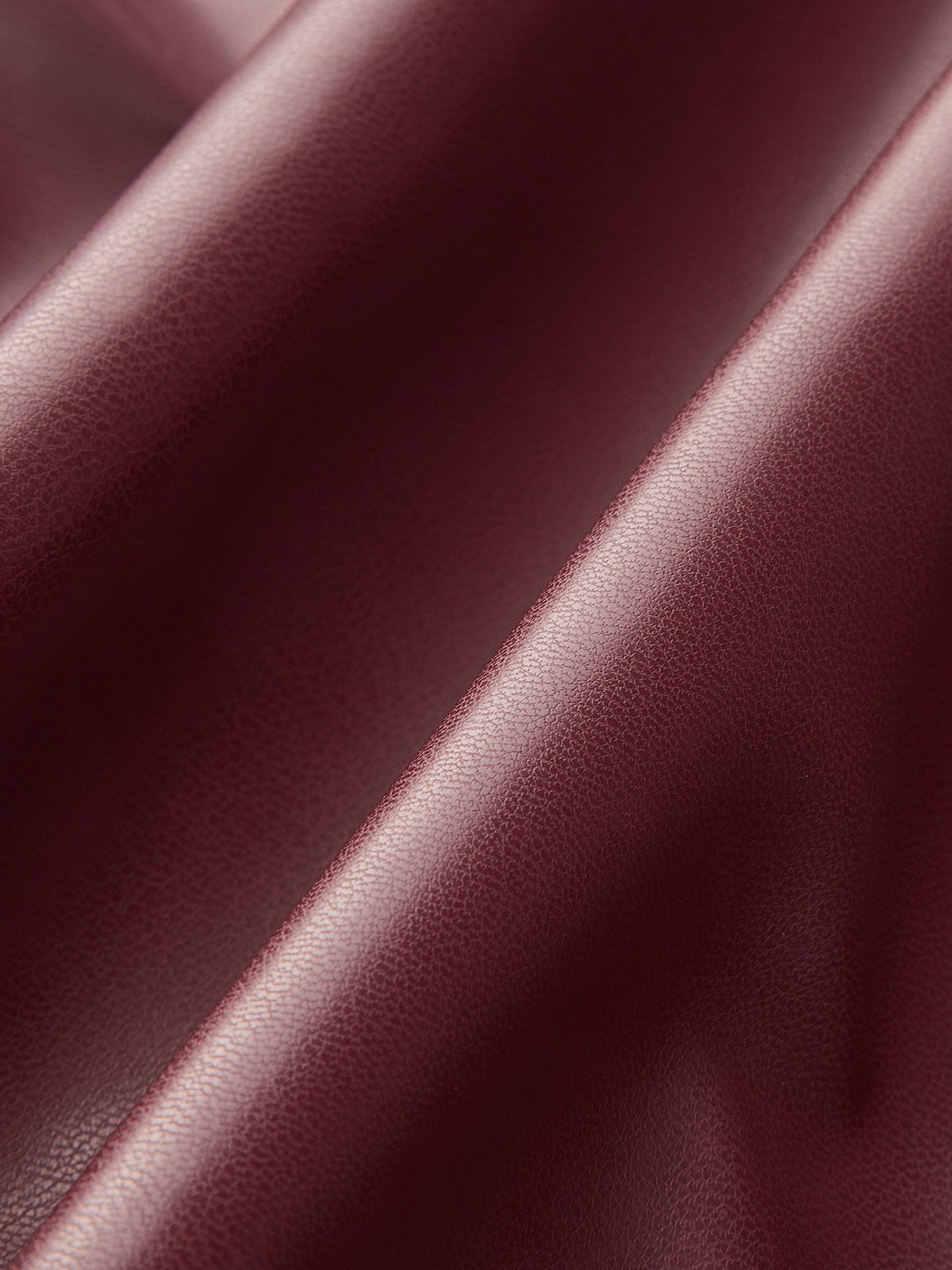 Mock Neck Faux Leather Cinched Tank Top-Chicvia