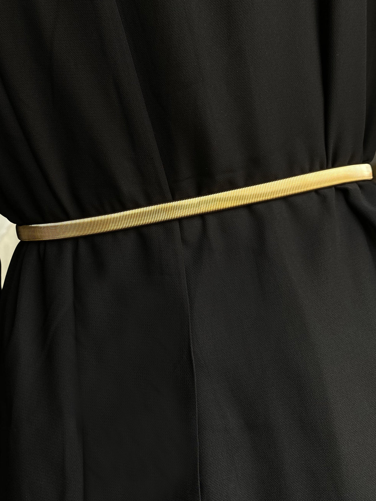 Elastic Lariat Slim Belt-Chicvia