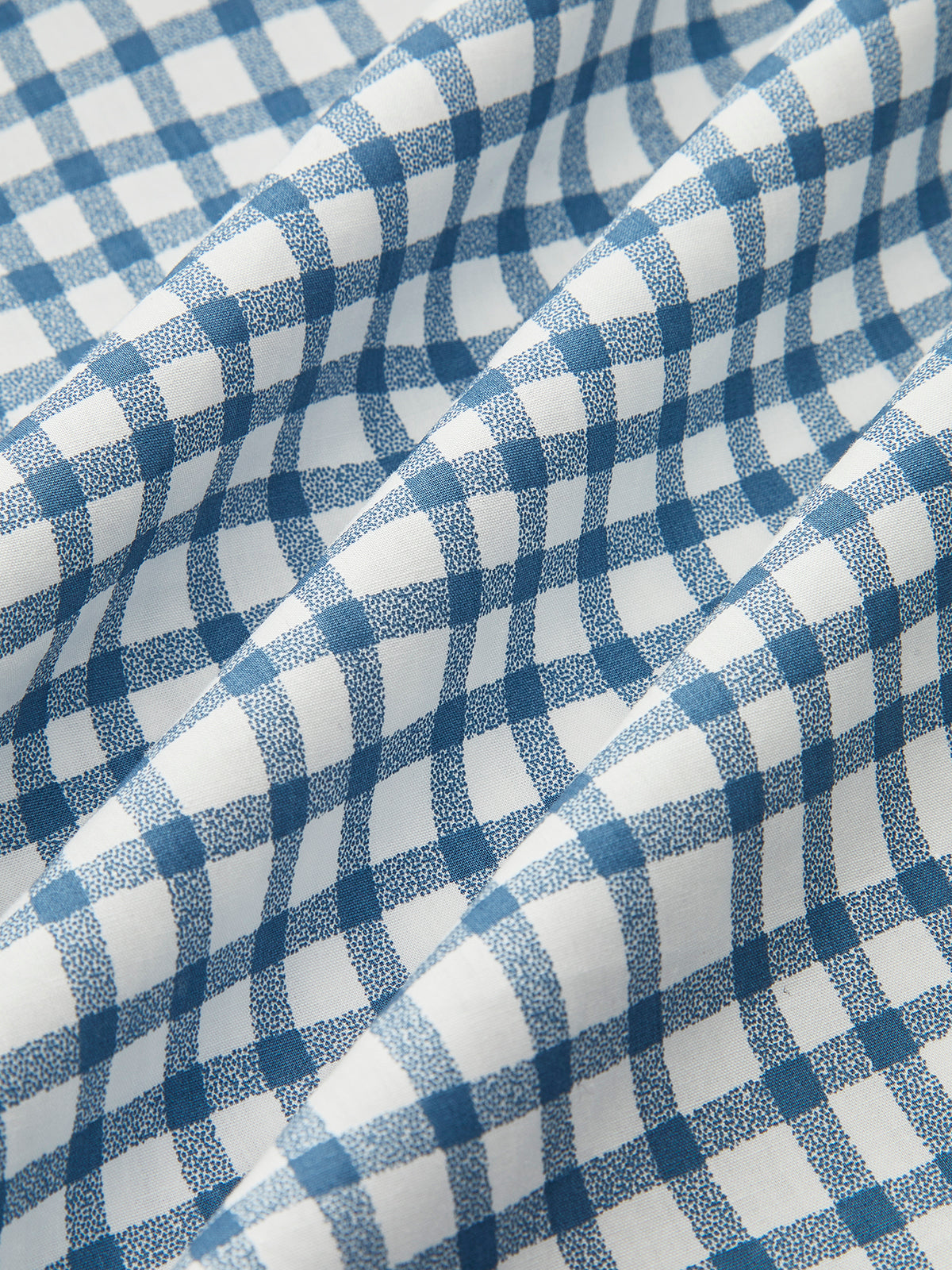 Plaid Printed Lace Panel Dress-Chicvia